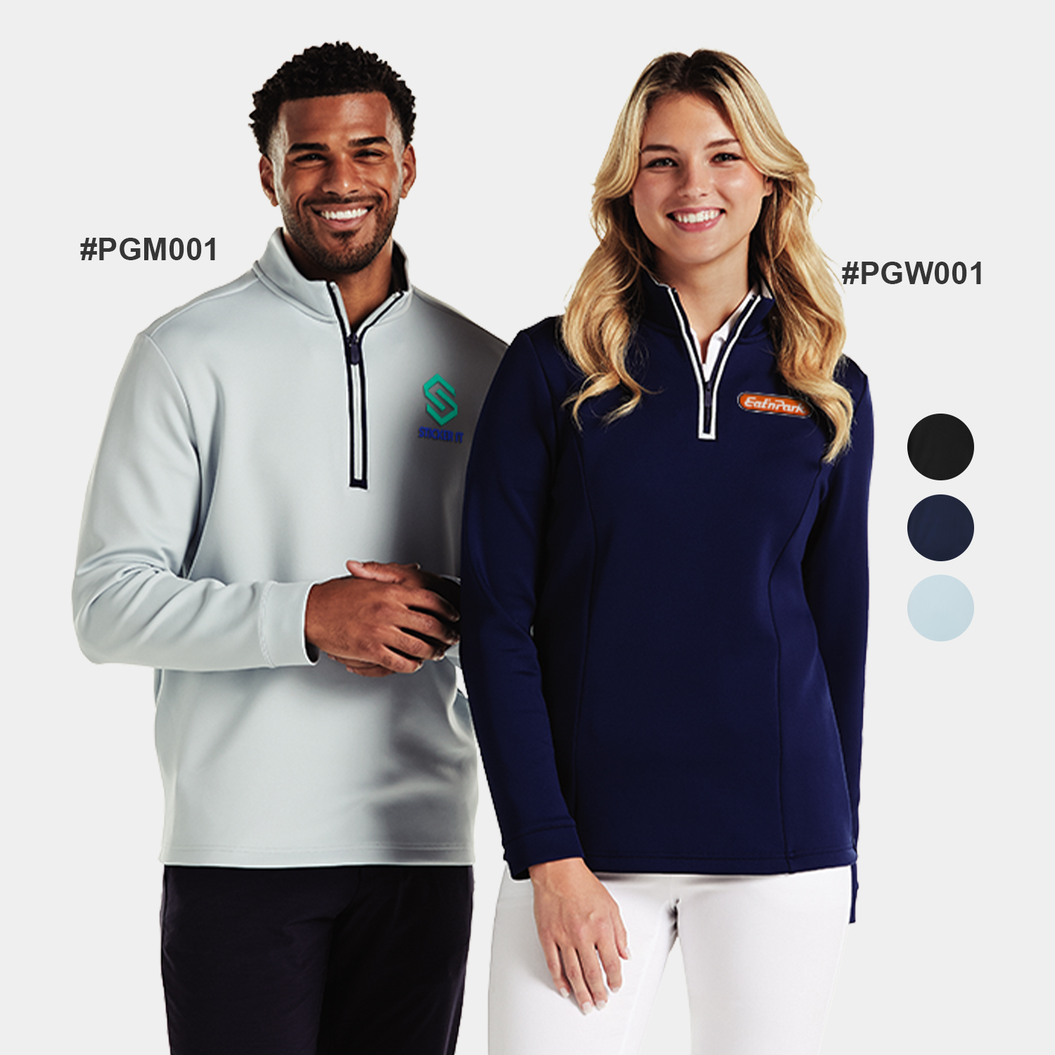 Original Penguin® Clubhouse Women's 1/4-Zip Pullover with Custom Logo