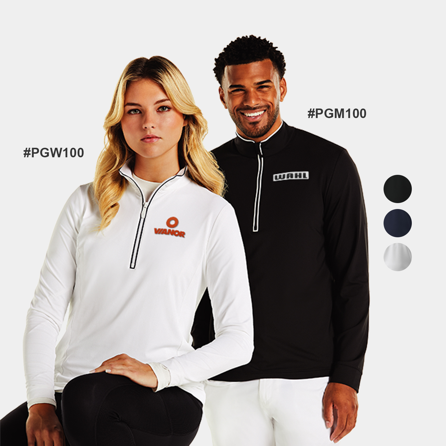 Original Penguin® Lightweight Veronica Women's 1/4-Zip Pullover with Custom Logo