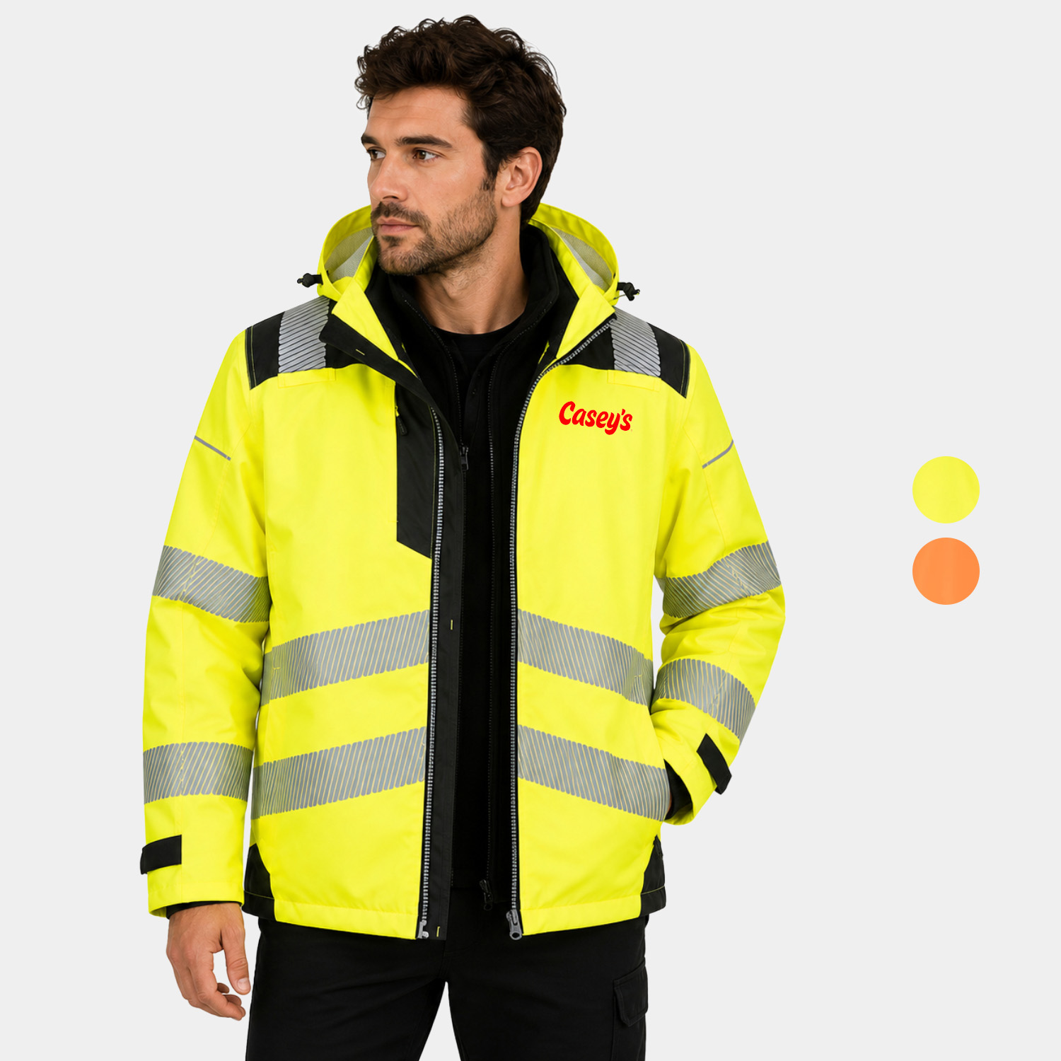 PORTWEST® PW3 Hi-Vis 3-in-1 Jacket w/ Detachable hood