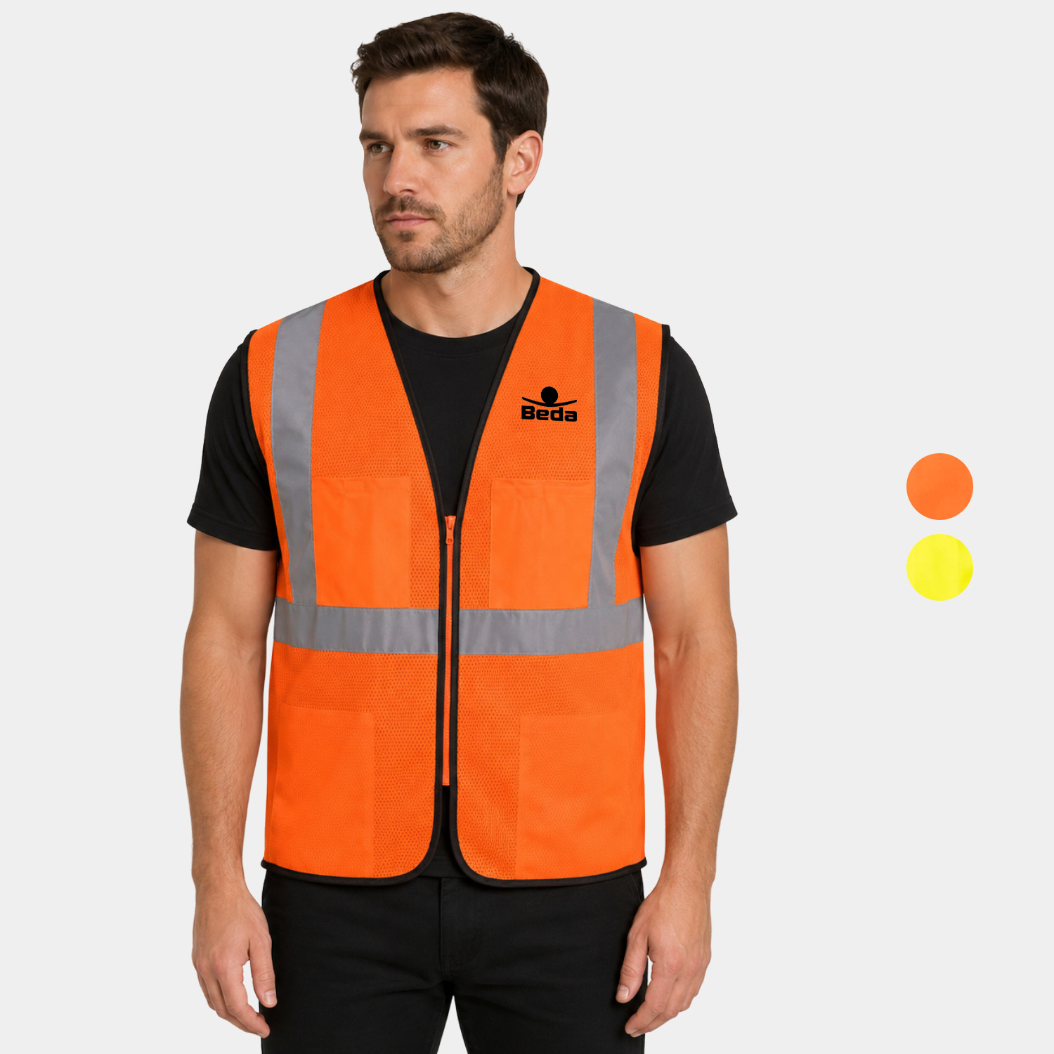 PORTWEST® Tampa Hi-Vis Band and Brace Vest w/ Four Pockets