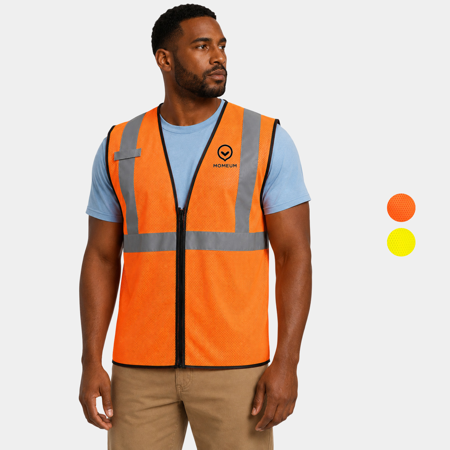 PORTWEST® Class 2 Alabama Hi-Vis Band and Brace Vest w/ Front zipper