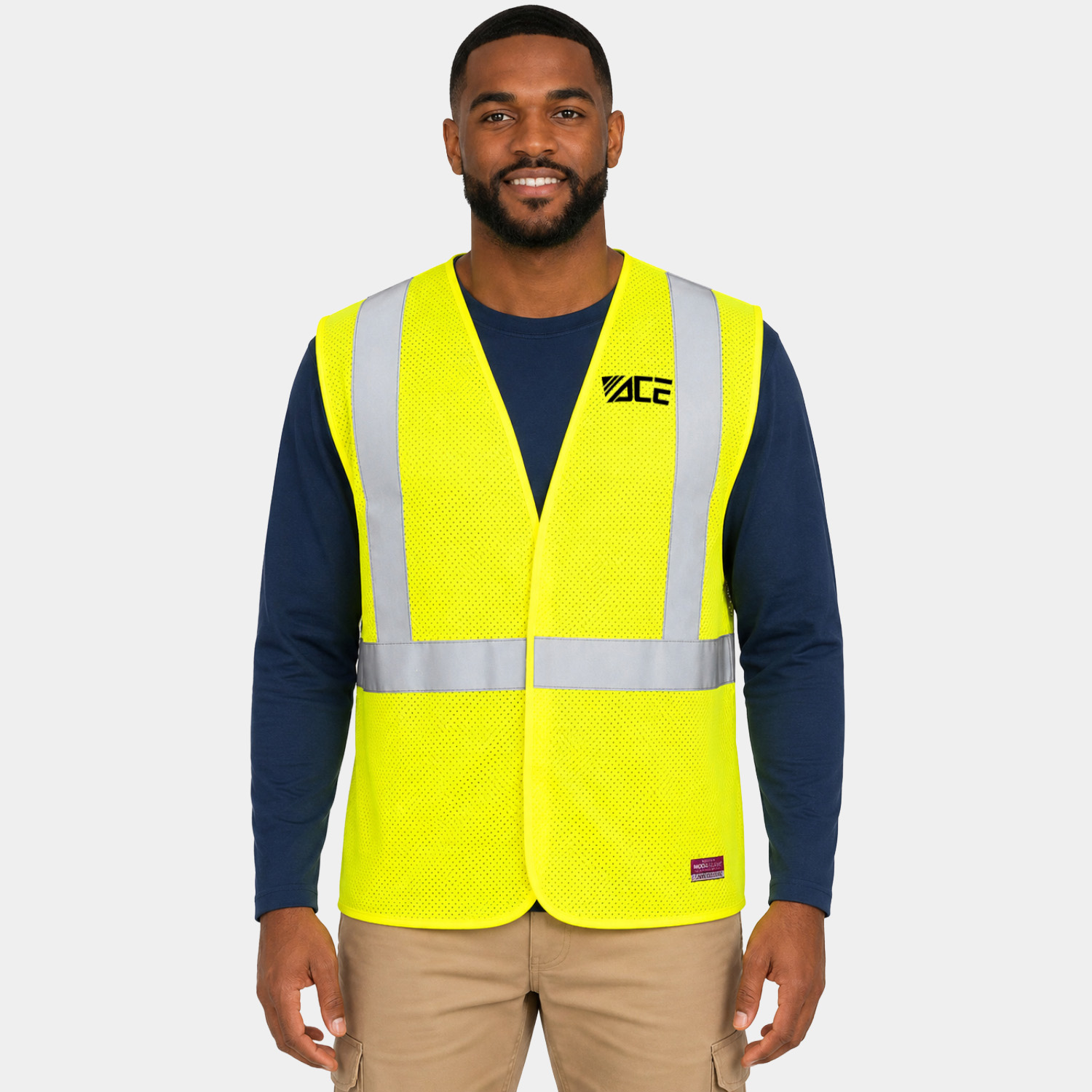 PORTWEST® Modaflame Hi-Vis ARC FR Mesh Vest w/ Hook and Loop Closure