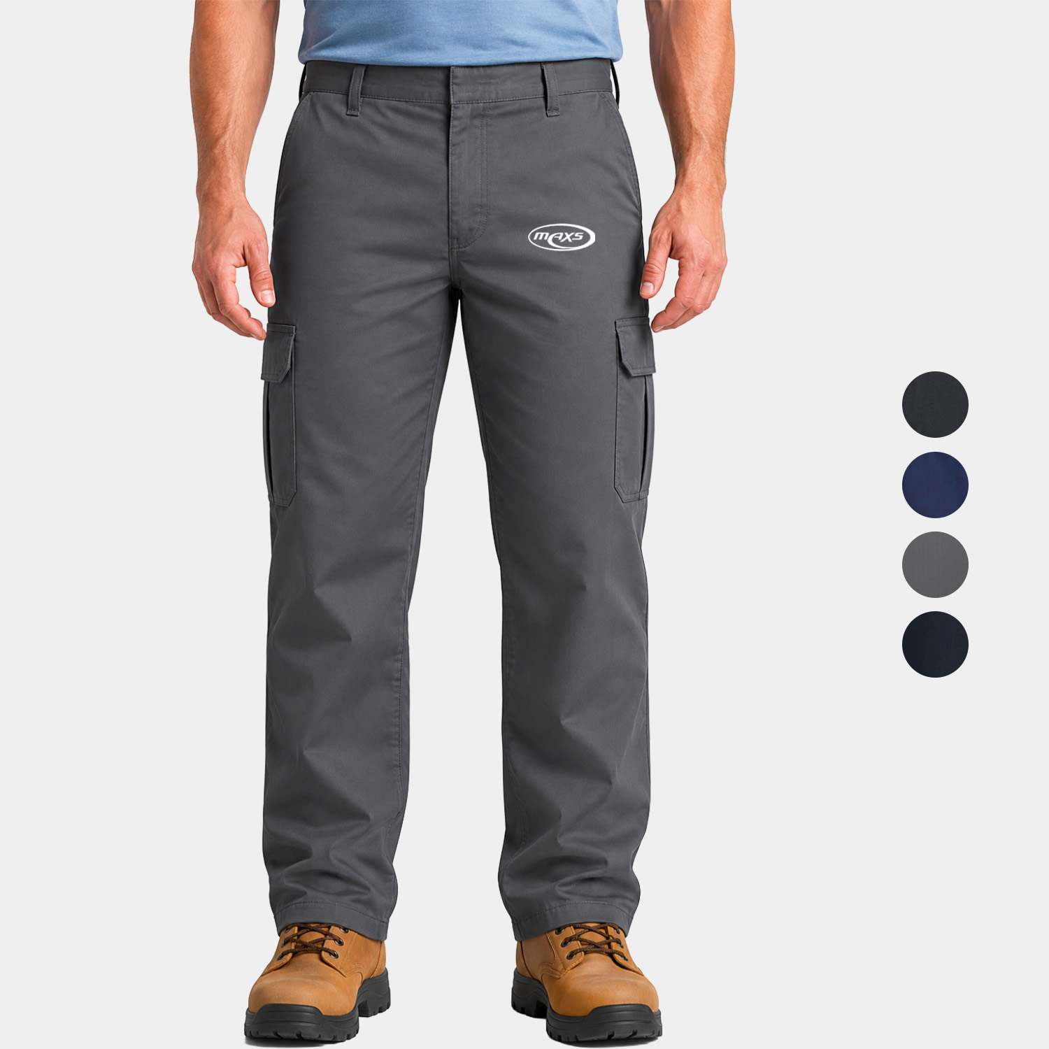 PORTWEST® Carbon Fibre Woven Antistatic ESD Work Pants w/ 6 Pockets