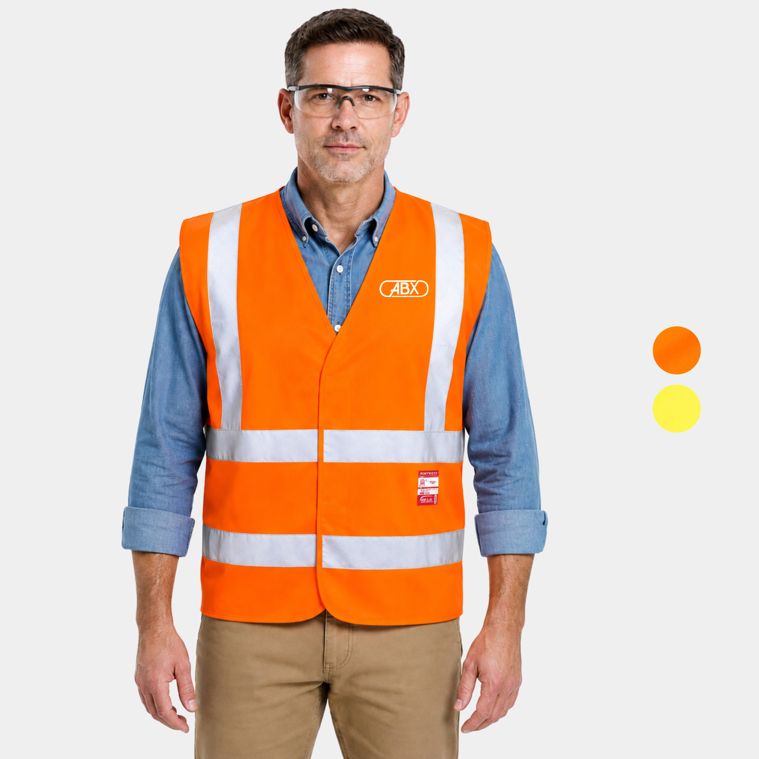PORTWEST® Class 2 Premium Lightweight Bizflame Hi-Vis FR Vest