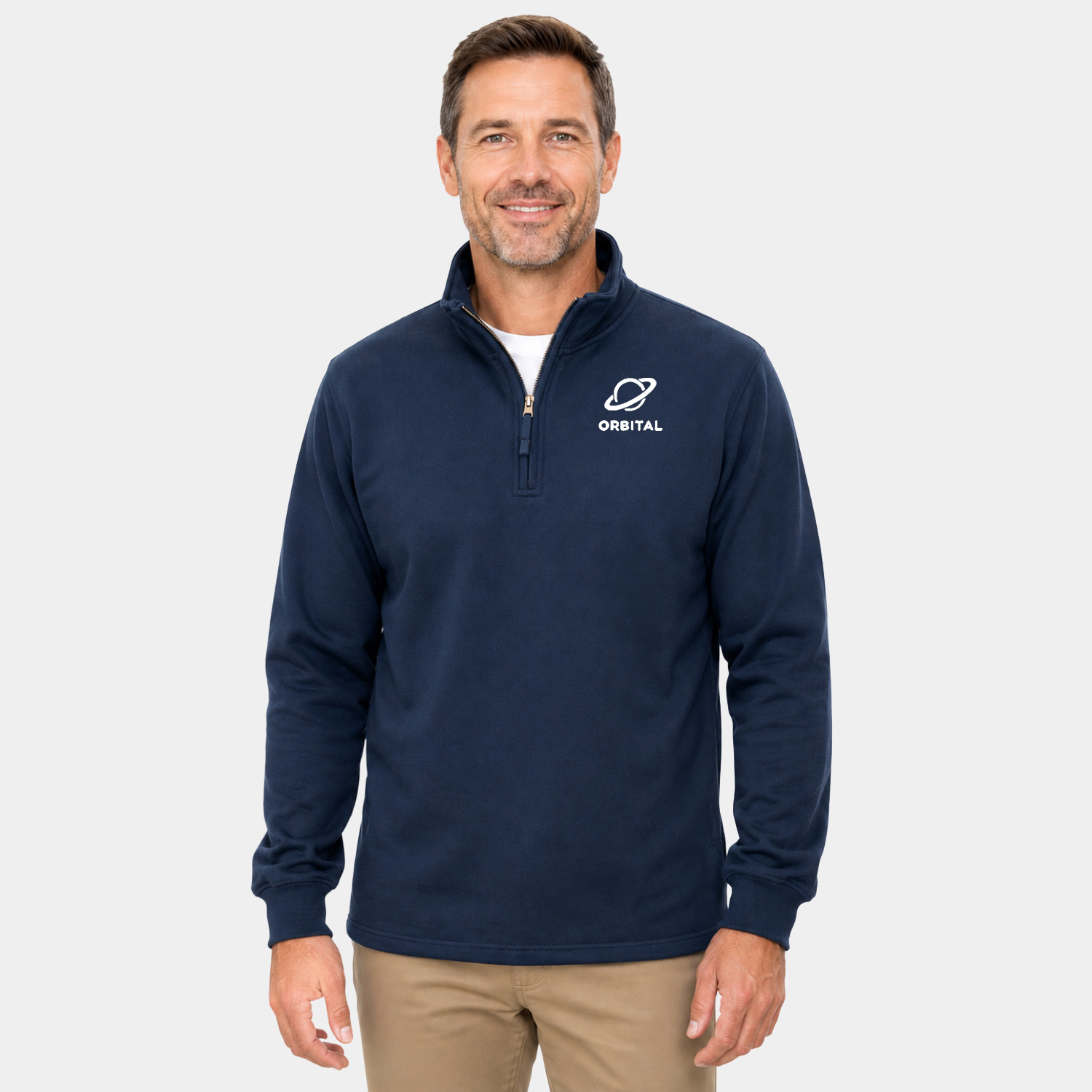 PORTWEST® Bizflame Knit 1/4 Zipper FR Sweatshirt w/ Two Lower Pockets