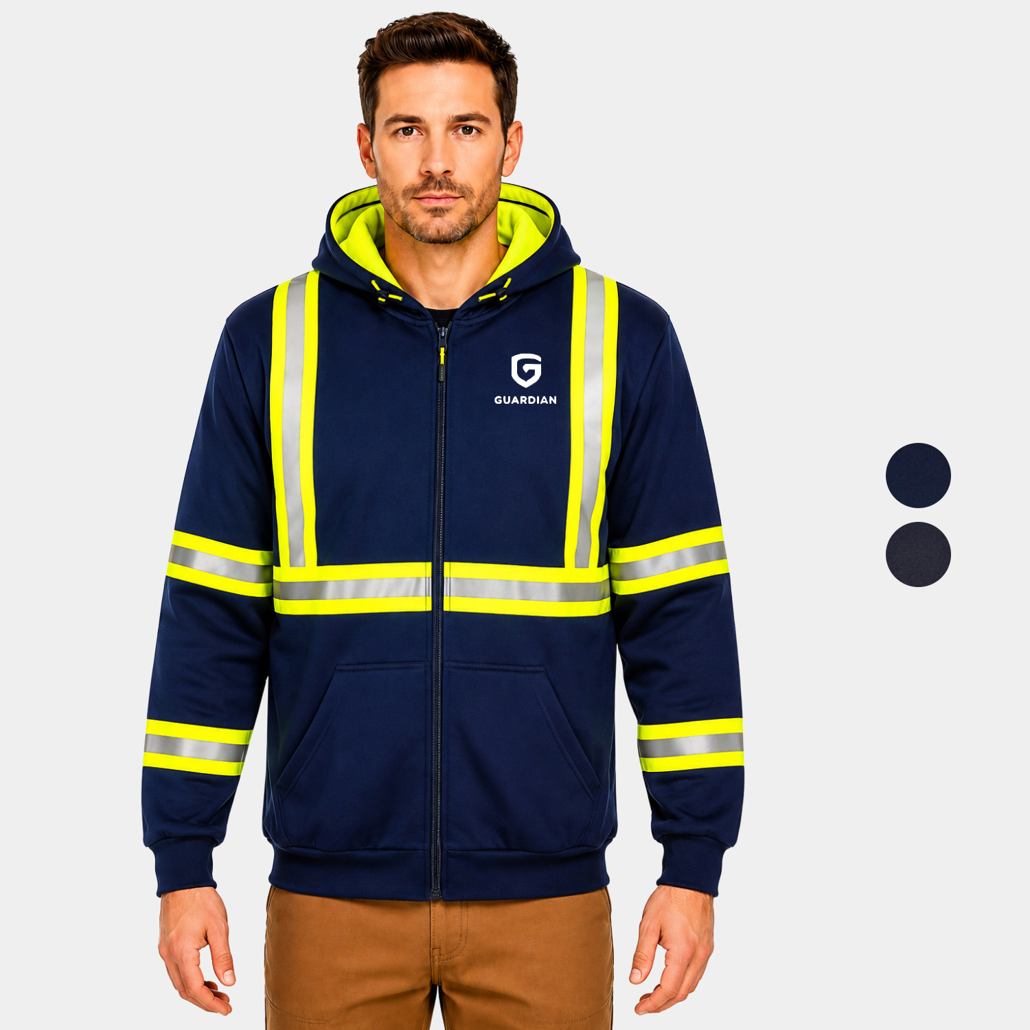 PORTWEST® Iona Xtra Enhanced Zipped Hoodie w/ UPF 40+ Protection