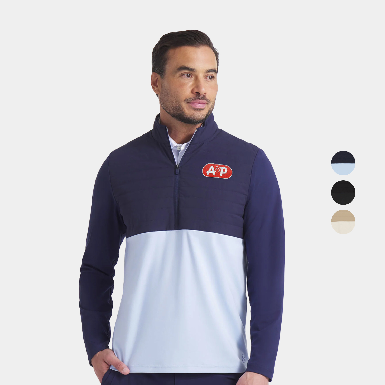 PUMA® CLOUDSPUN Tech Hybrid 1/2 Zip Golf Jacket
