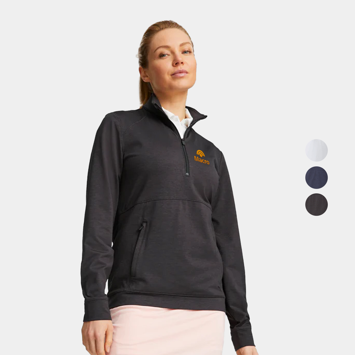 PUMA® CLOUDSPUN Rockaway UPF 40+ Women's Golf 1/4 Zip
