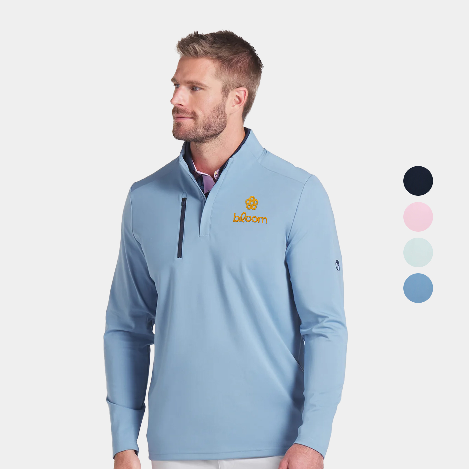 PUMA® AP CLOUDSPUN Tech UPF 50+ Men's Golf 1/4 Zip
