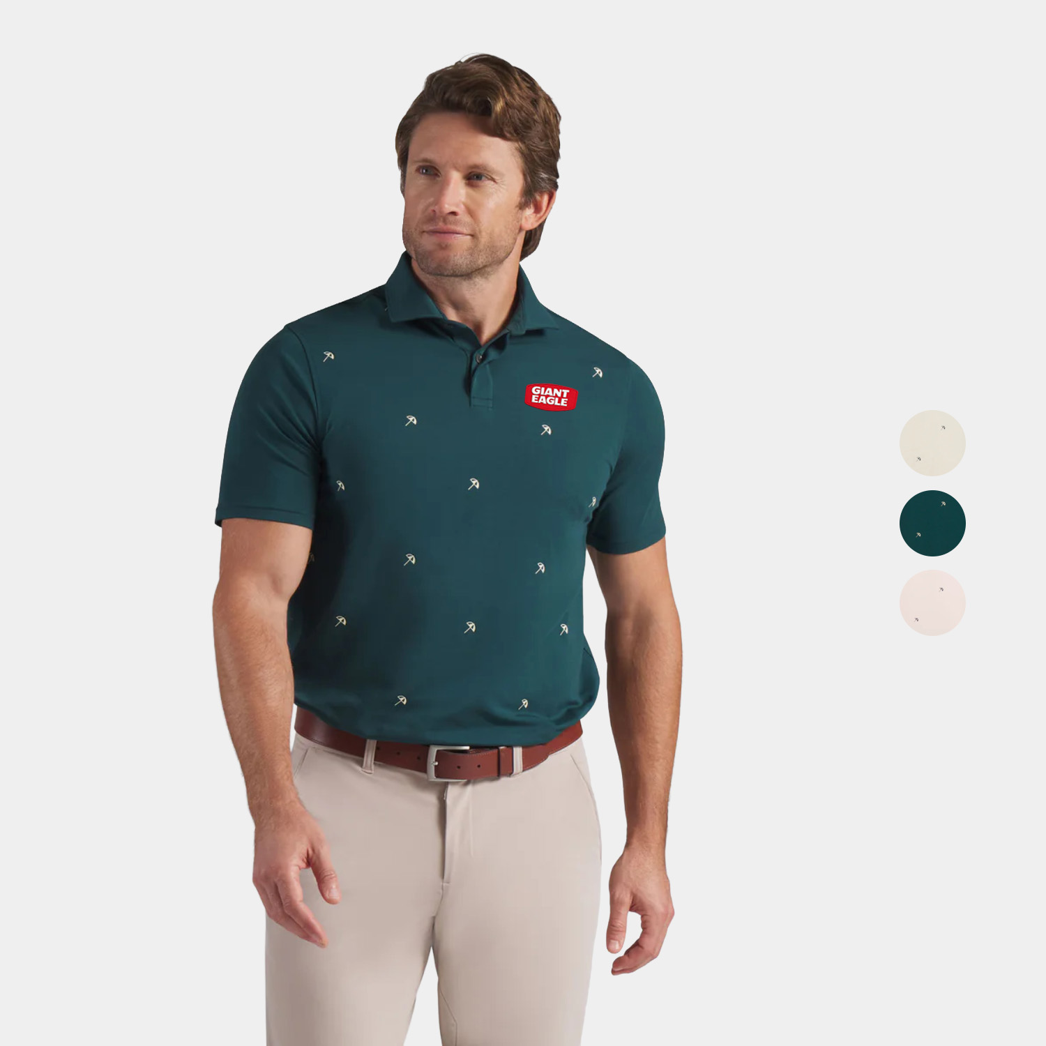PUMA® Men's AP Modalon Umbrella Golf Polo Shirt with UPF 40+ Protection