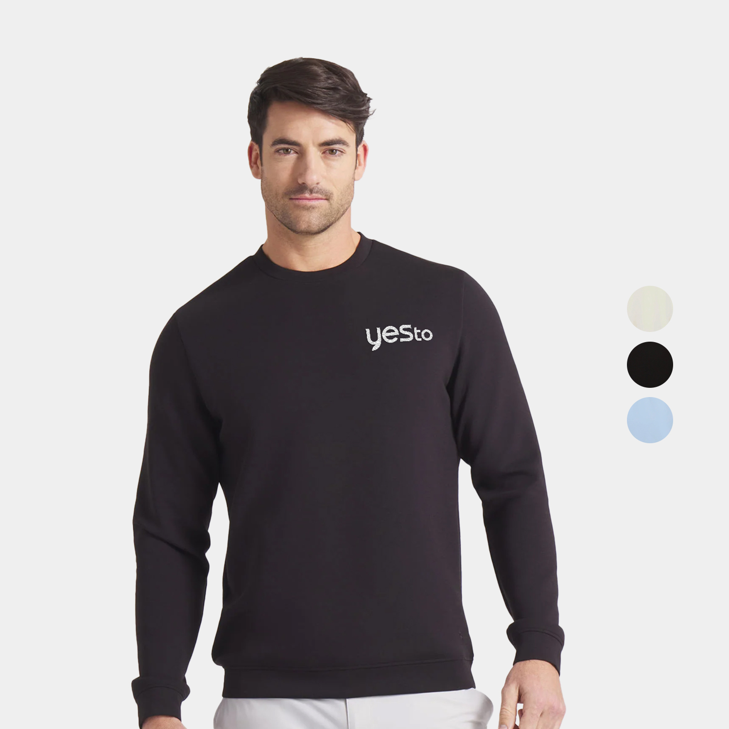 PUMA® CLOUDSPUN Fleece Crewneck Golf Jacket