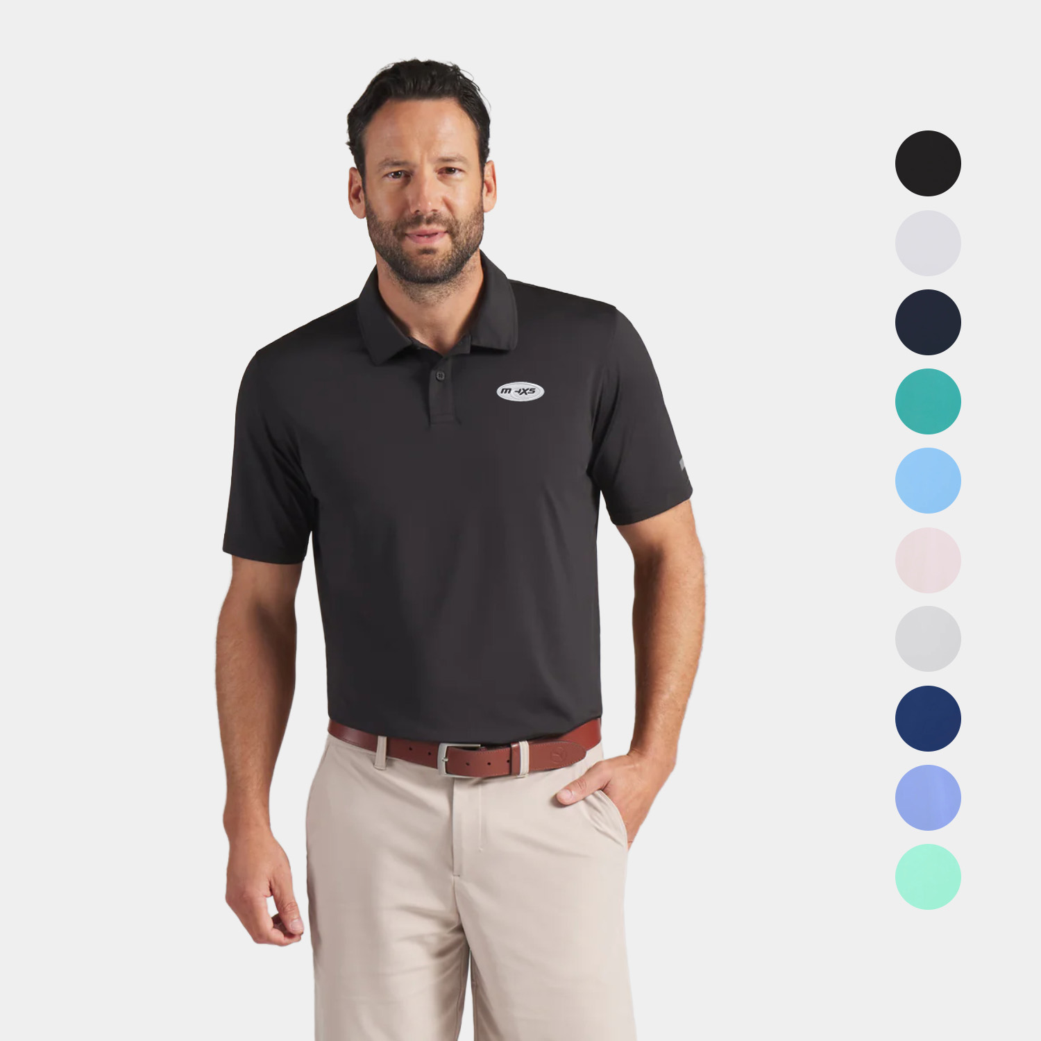 PUMA® Men's MATTR Brigade 2.0 BN Golf Polo Shirt with Custom Logo