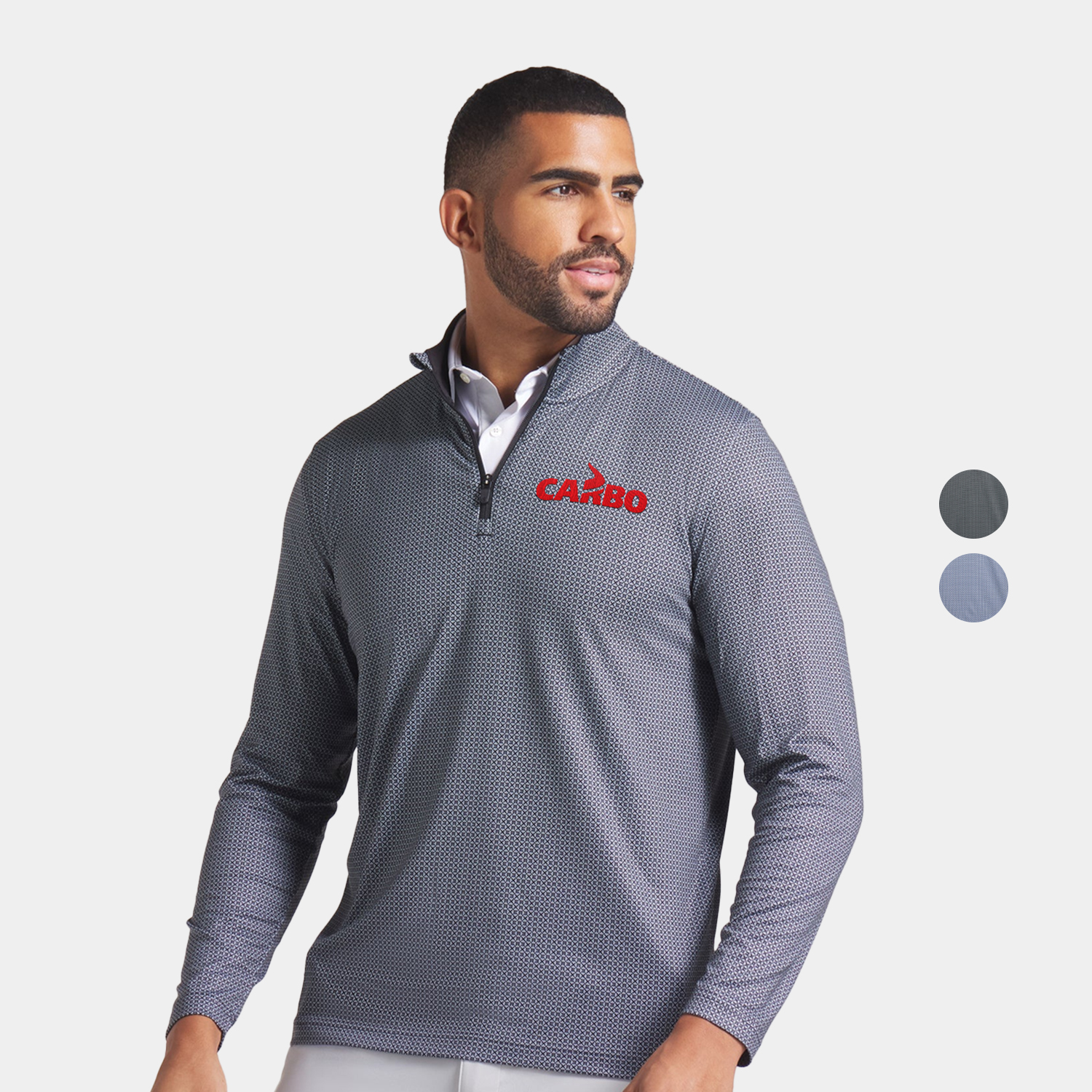 PUMA® Men’s Pure 2.0 Tile Golf 1/4 Zip