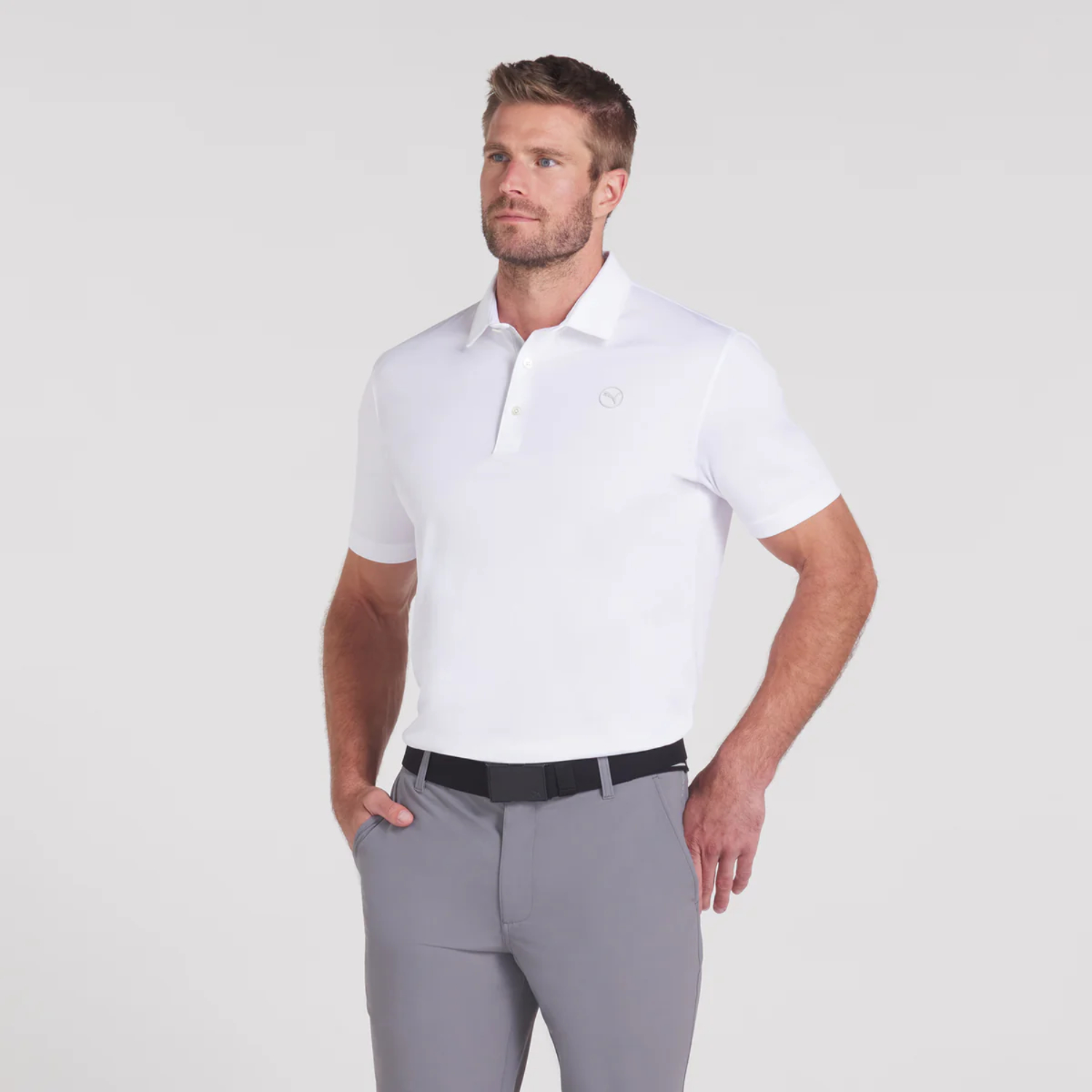 PUMA® Men's Pure 2.0 LC Golf Polo with UPF 40+ Protection
