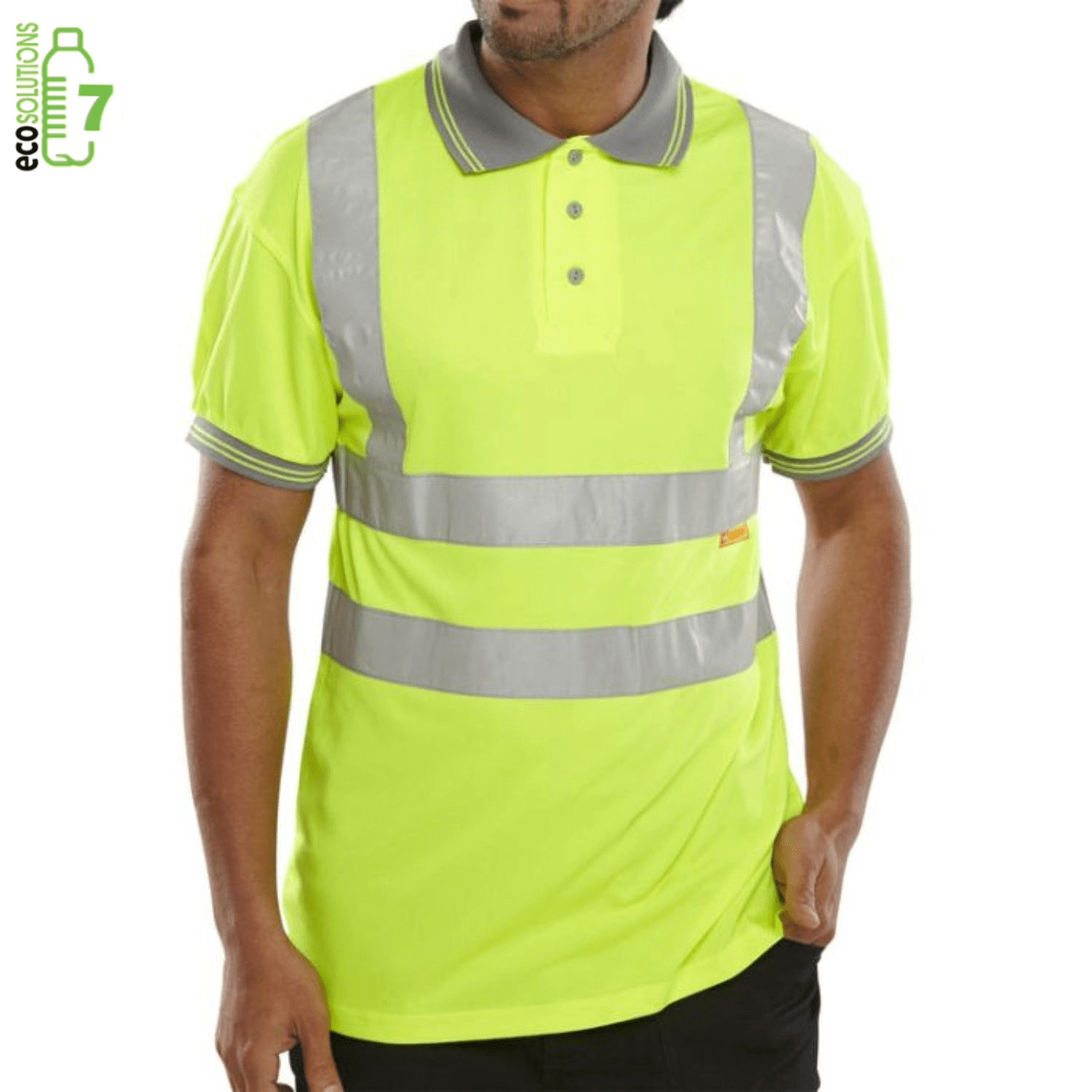 rPET Odor Reducing Class 2 Safety Polo Shirt