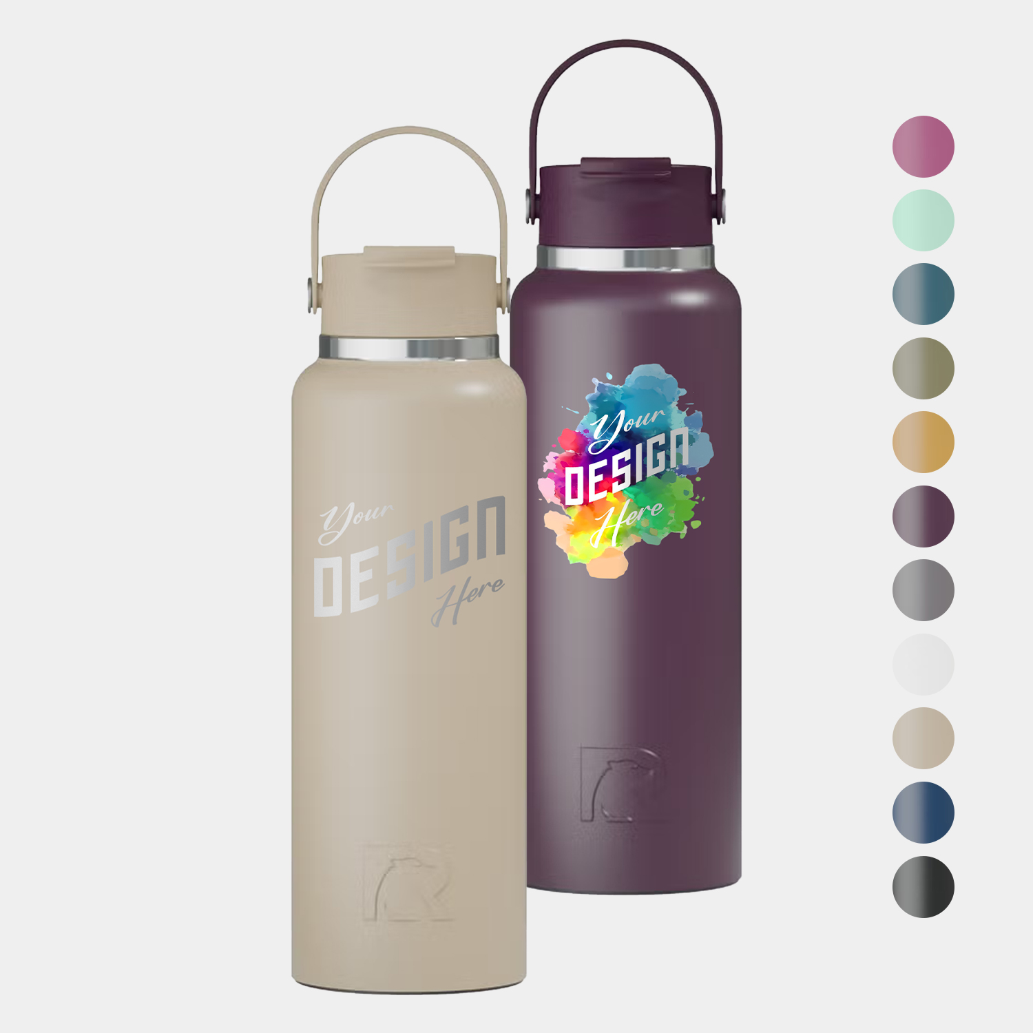 40 oz RTIC® Stainless Steel Ceramic Lined Outback Water Bottle
