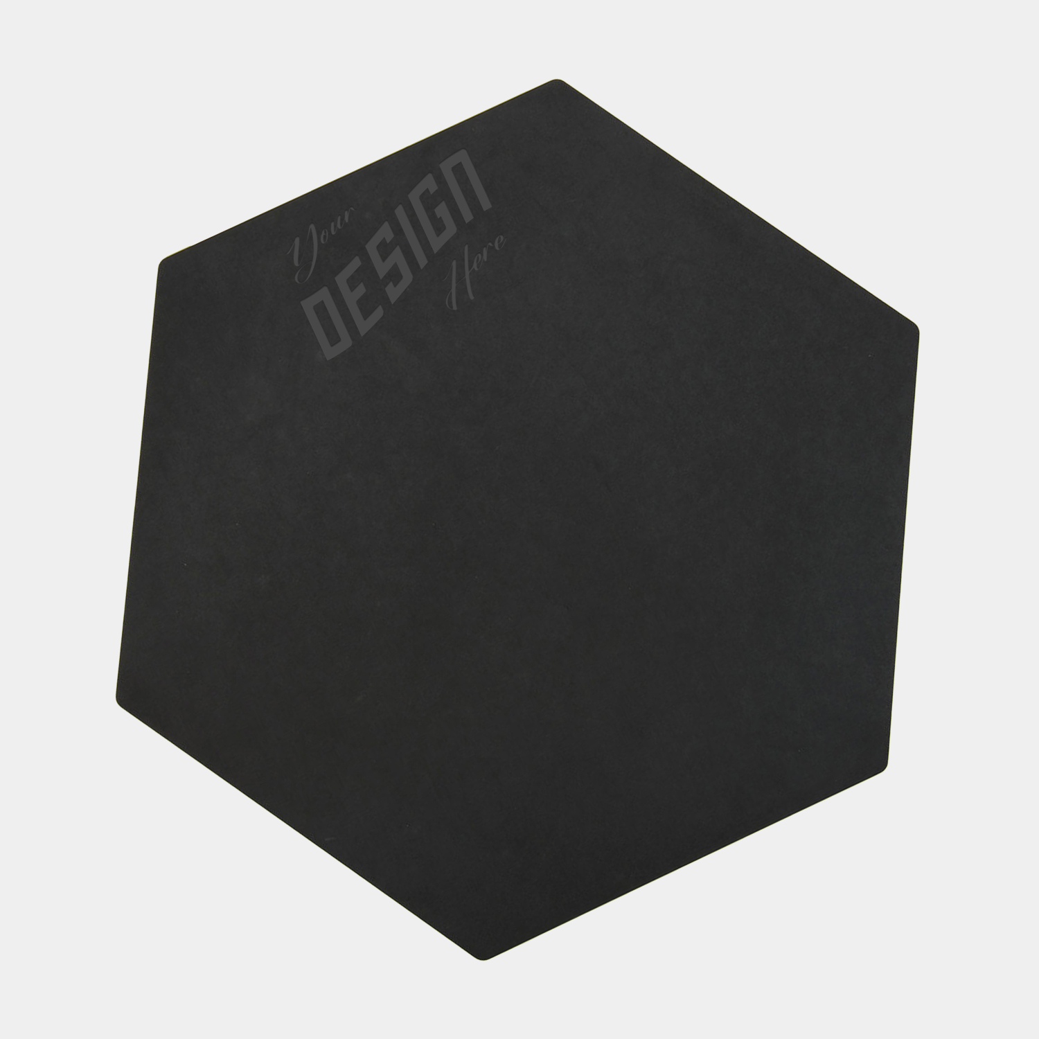 Epicurean - Victorinox® USA Made Serving & Display Hexagon Medium Slate Colored Board