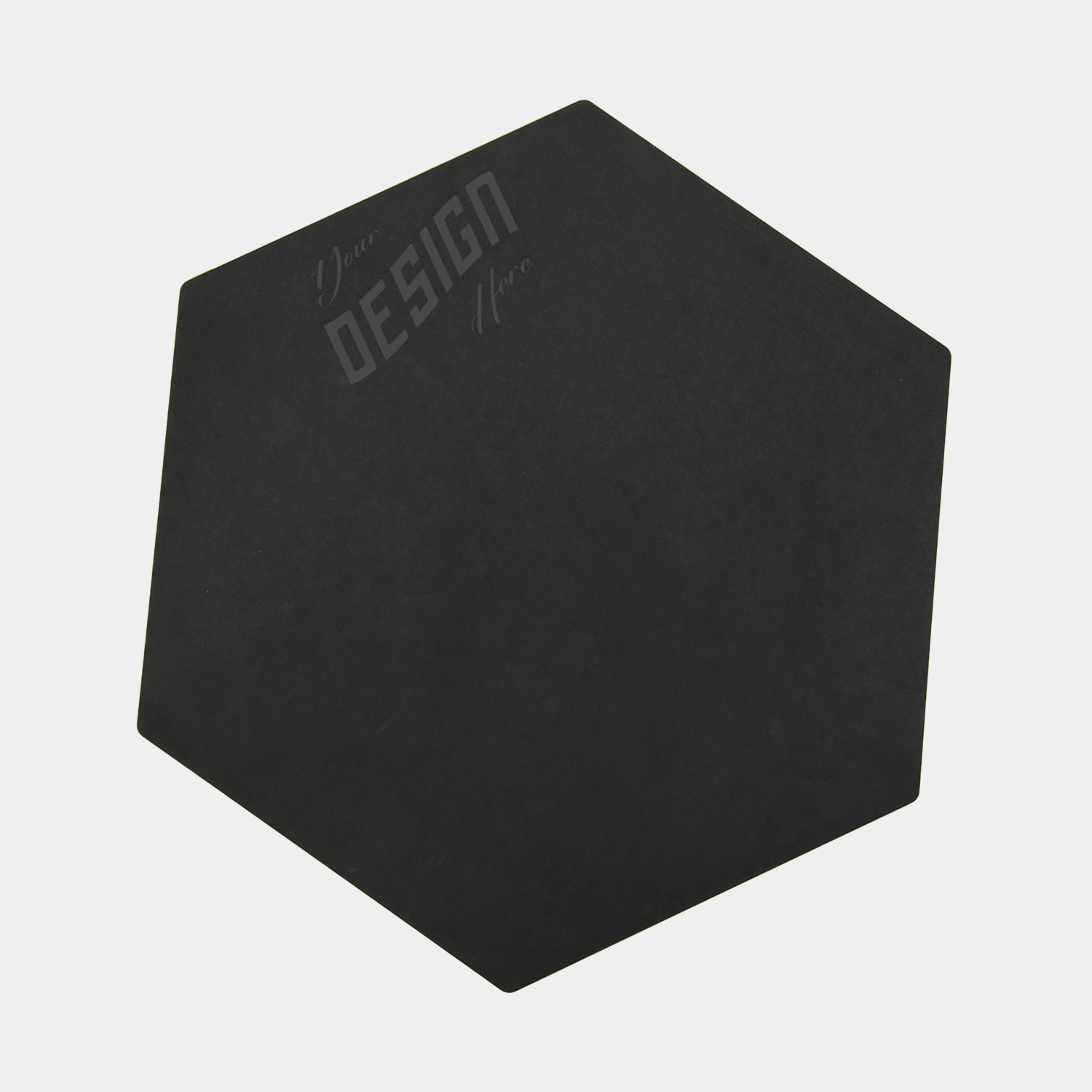 Epicurean - Victorinox® USA Made Serving & Display Hexagon Small Slate Colored Board