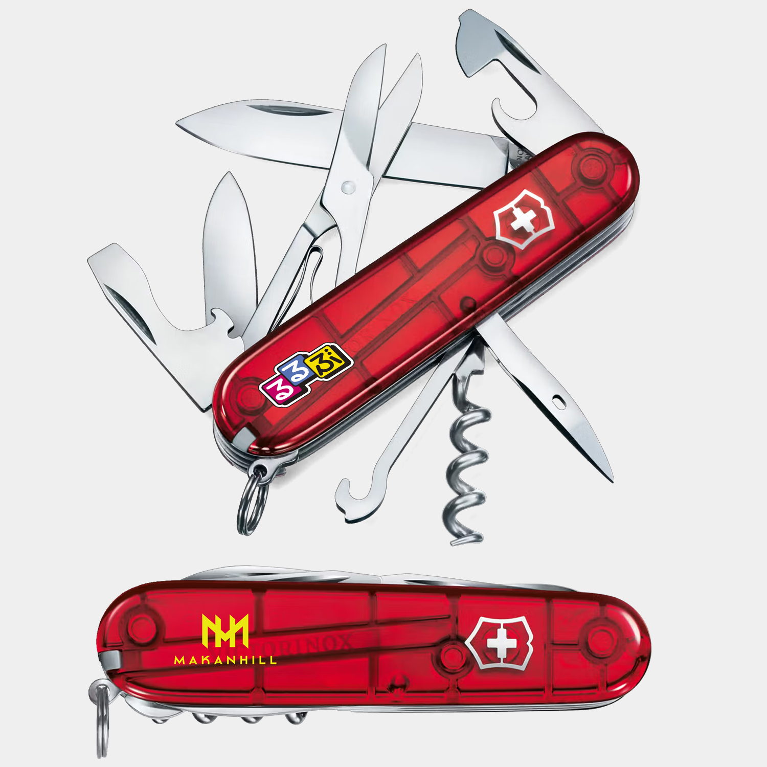 Victorinox® - Swiss Army Climber Translucent Swiss Made Knife
