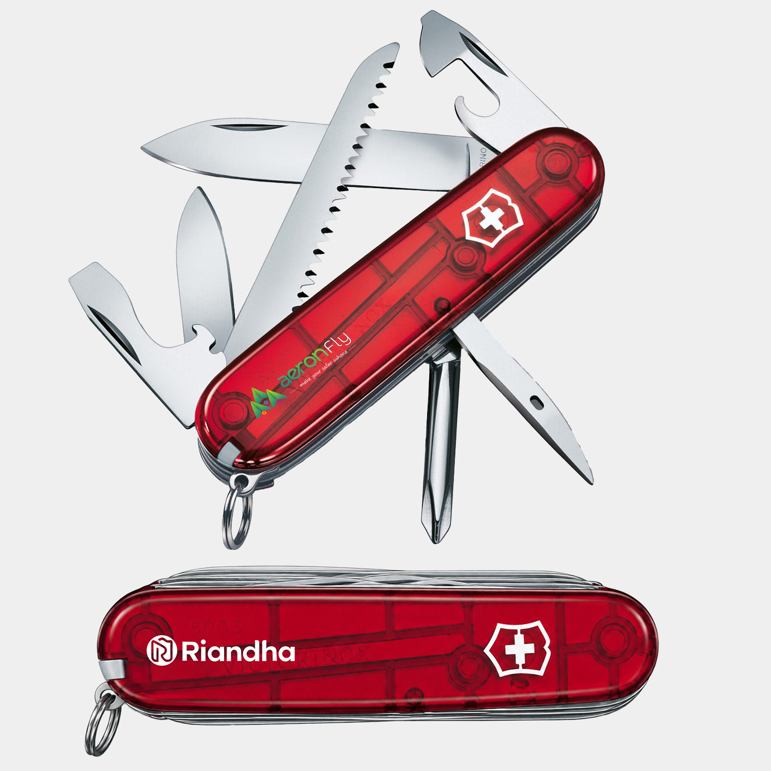 Victorinox® - Swiss Army Hiker Translucent Swiss Made Knife