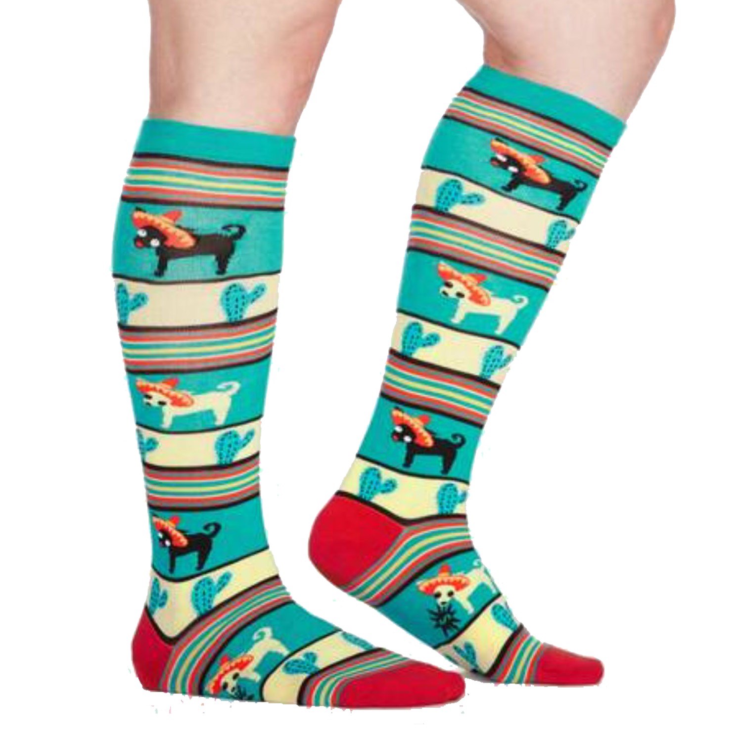 Over the calf 360 digital print unisex socks with full customization