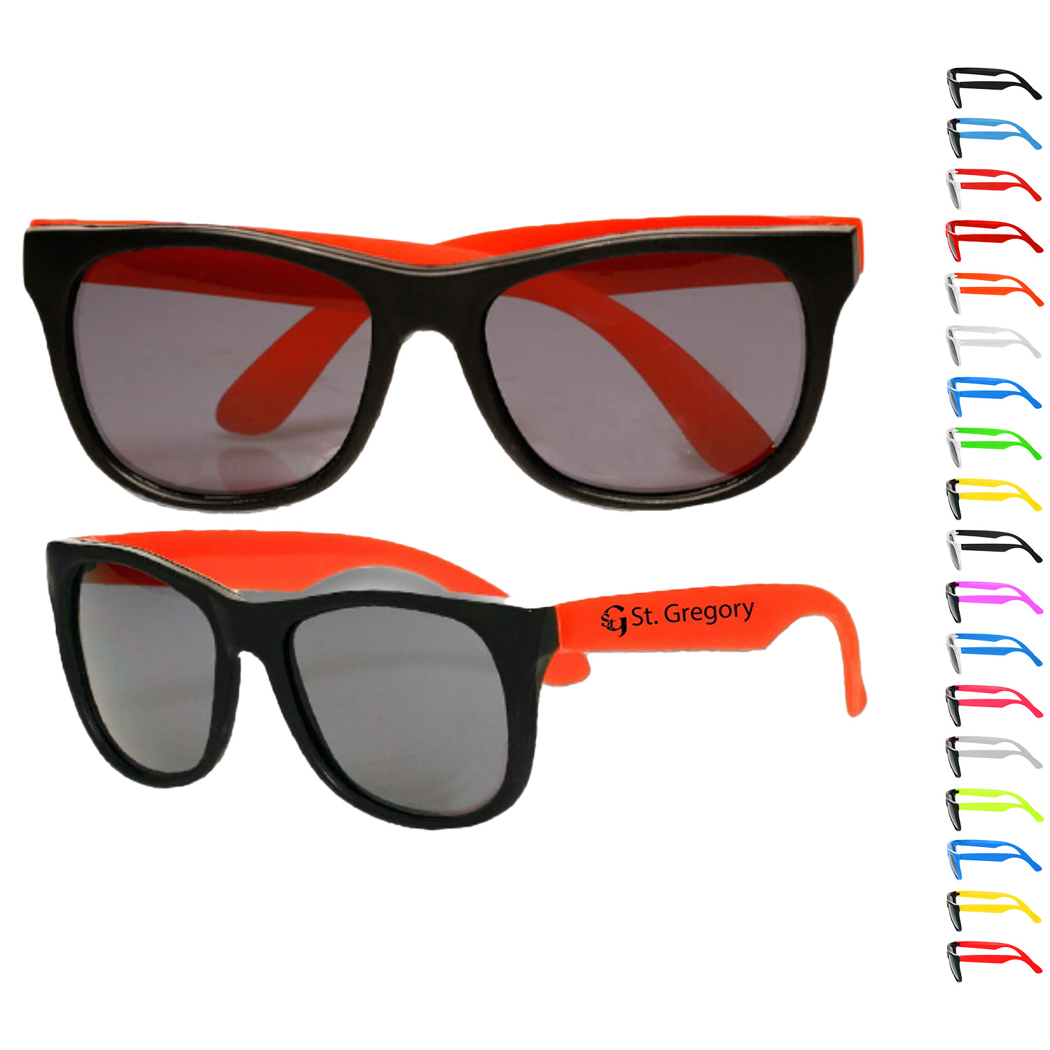Sunglass - Two tone Sunglasses Plastic UV Protection