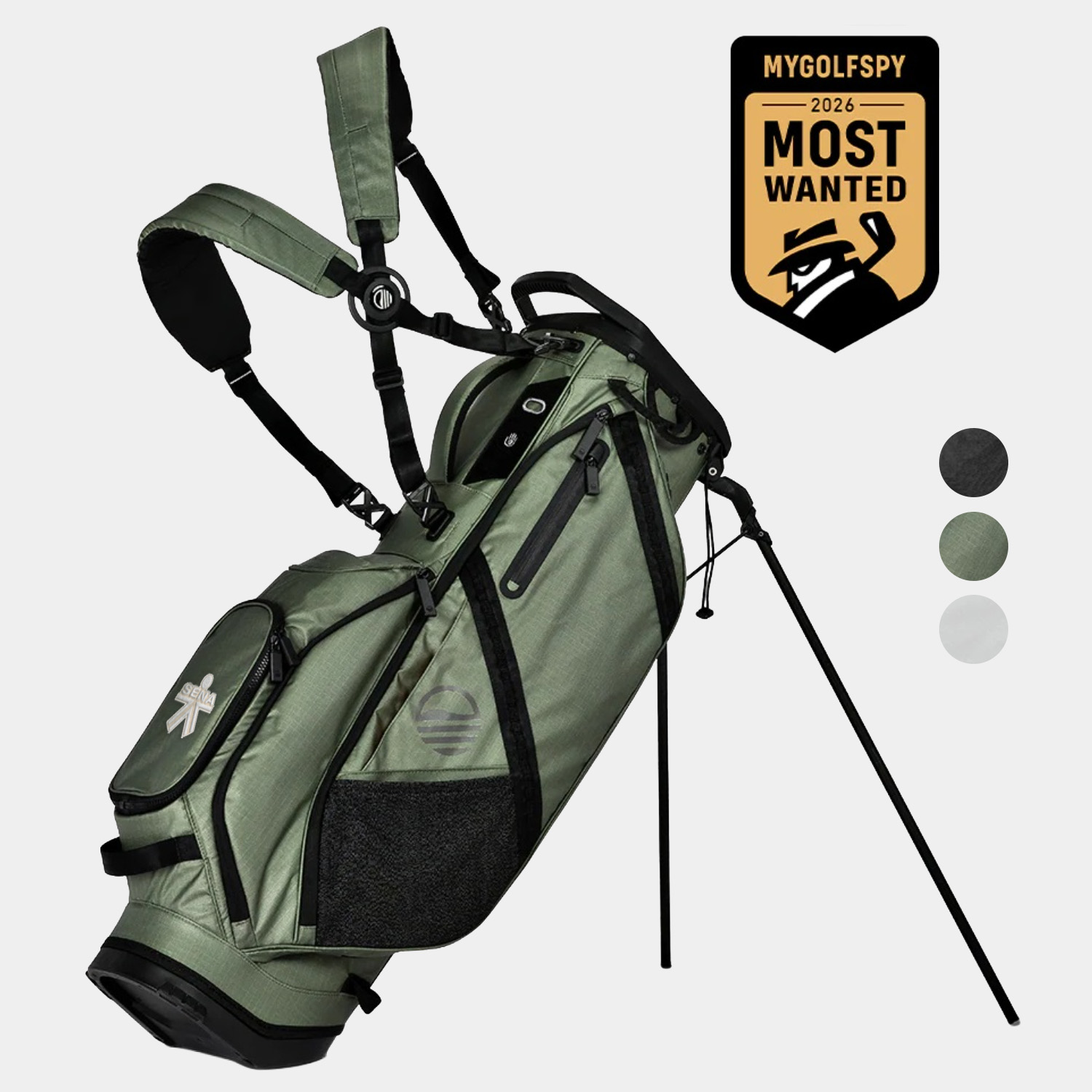 Sunday Golf® Ranger 14 Club 6 Way Golf Bag