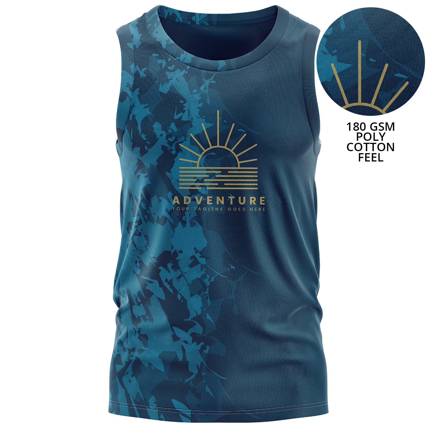 Youth 180GSM  Cotton Feel Jersey Knit Soft Tank Tops