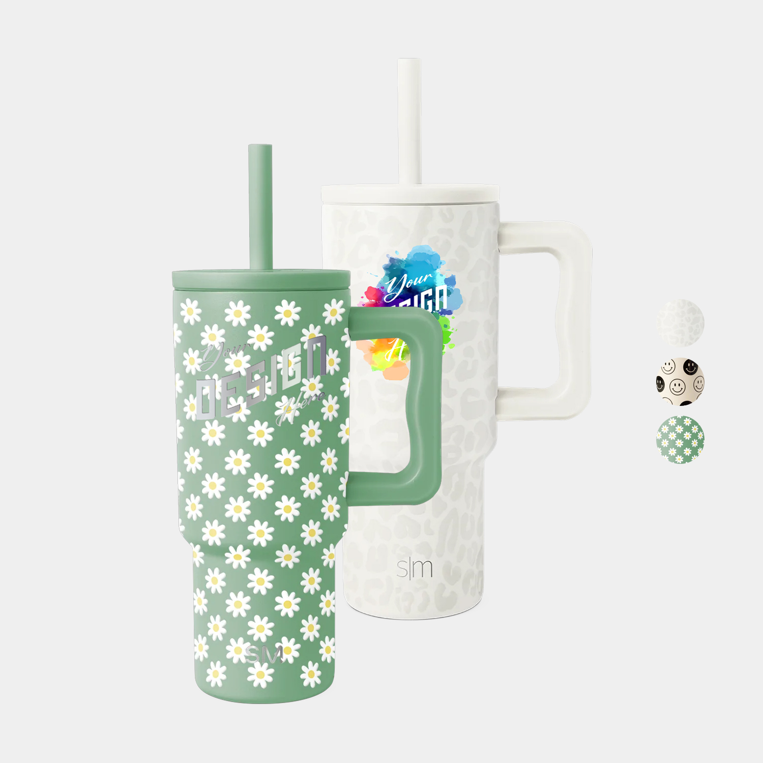 24 oz Simple Modern® Stainless Steel Double-Walled Insulated Trek Kids Tumbler with Silicone Straw Lid