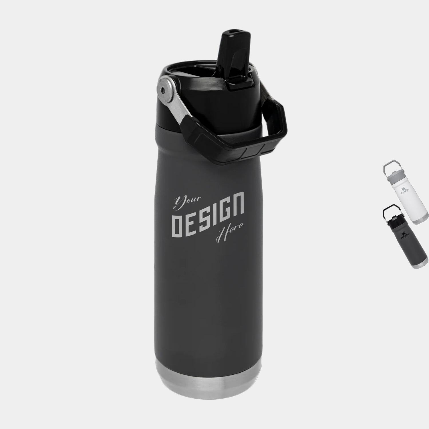 22 oz Stanley® Stainless Steel Insulated IceFlow Flip Straw Water Bottle