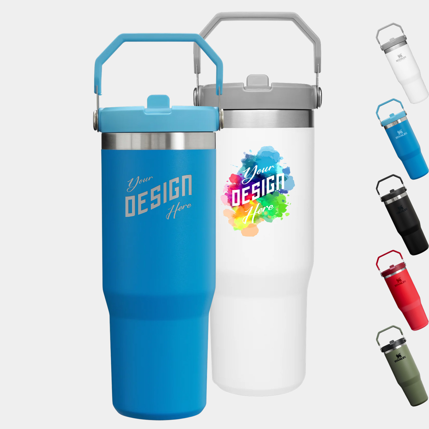 30 oz Stanley® Stainless Steel Insulated Flip Straw Tumbler