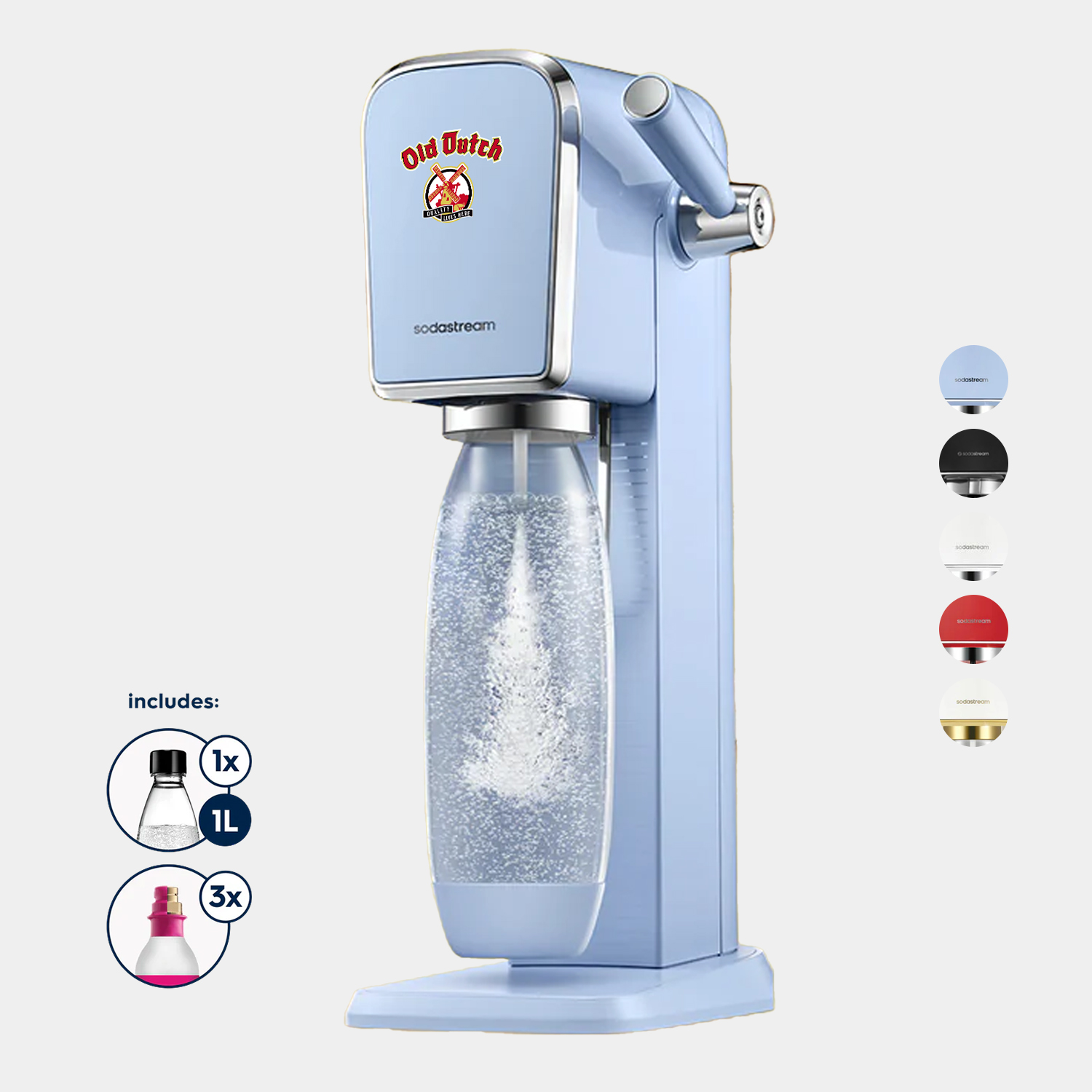 Sodastream ART® Sparkling Water Maker Carbonation Bundle