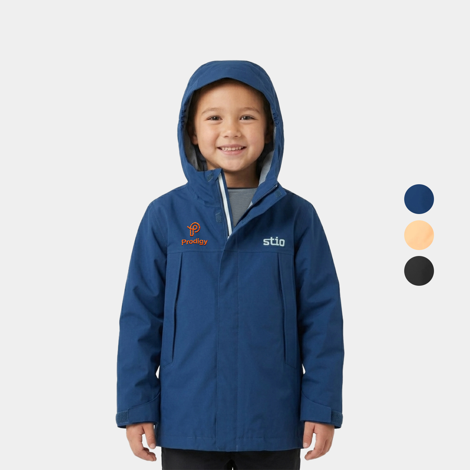 STIO® Waterproof Kids' Modis Hooded Windproof Jacket