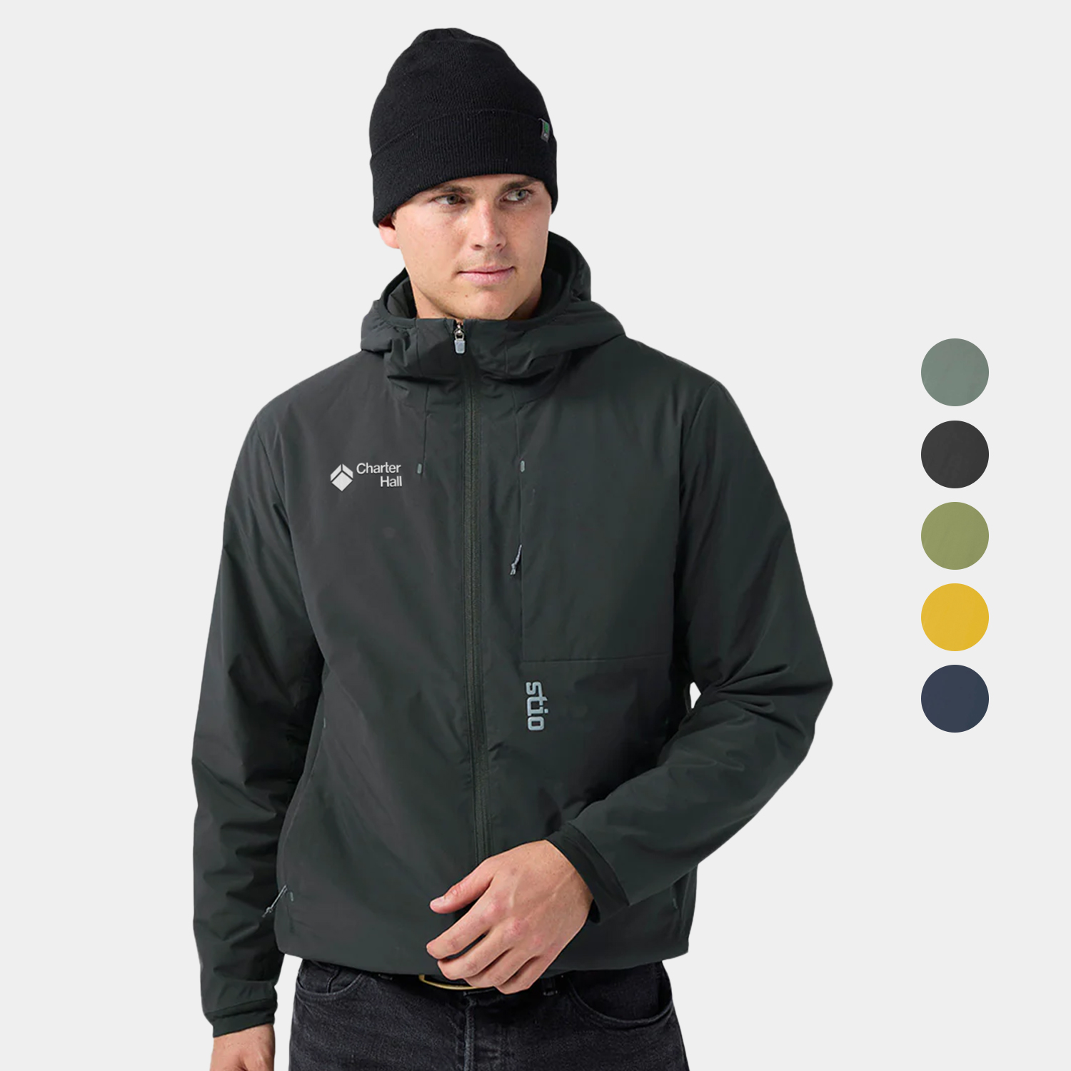 STIO® Recycled Men's Fernos Insulated Hooded Jacket