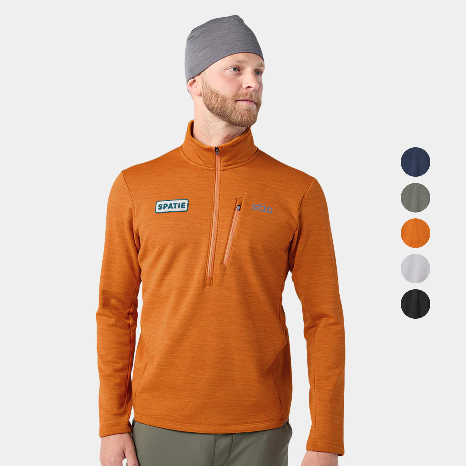 STIO® Men's Glide Power Stretch Half Zip Pullover
