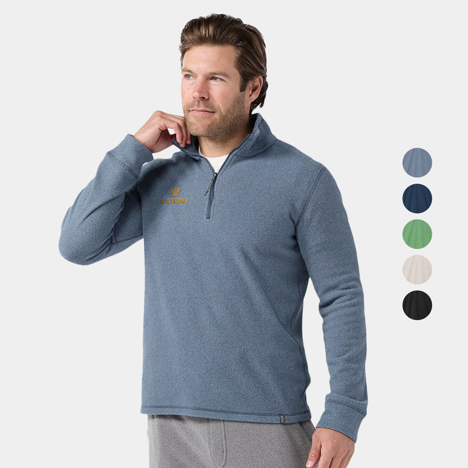 STIO® Men's Turpin Fleece Half Zip Pullover