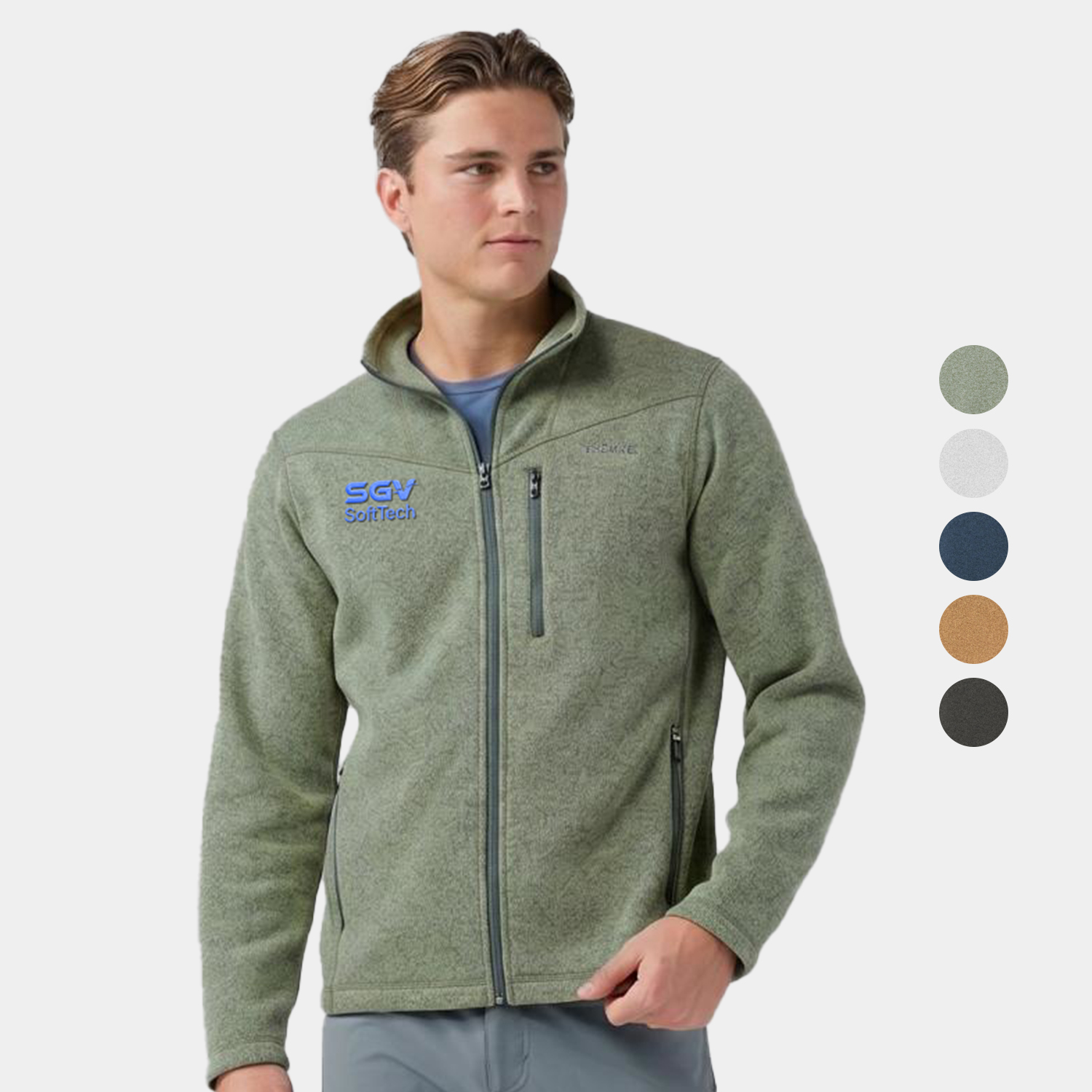 STIO® Recycled Men's Wilcox Fleece Jacket