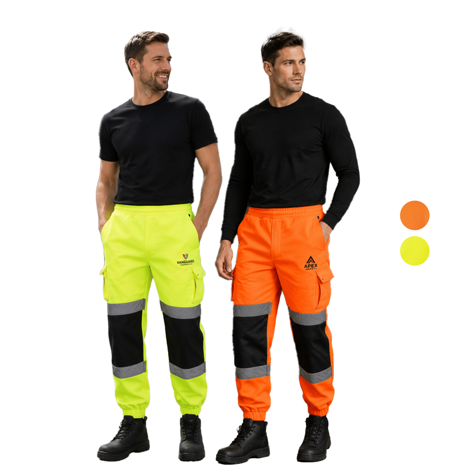 Combat Class E Reflective Tape Safety Jogging Fleece Pant