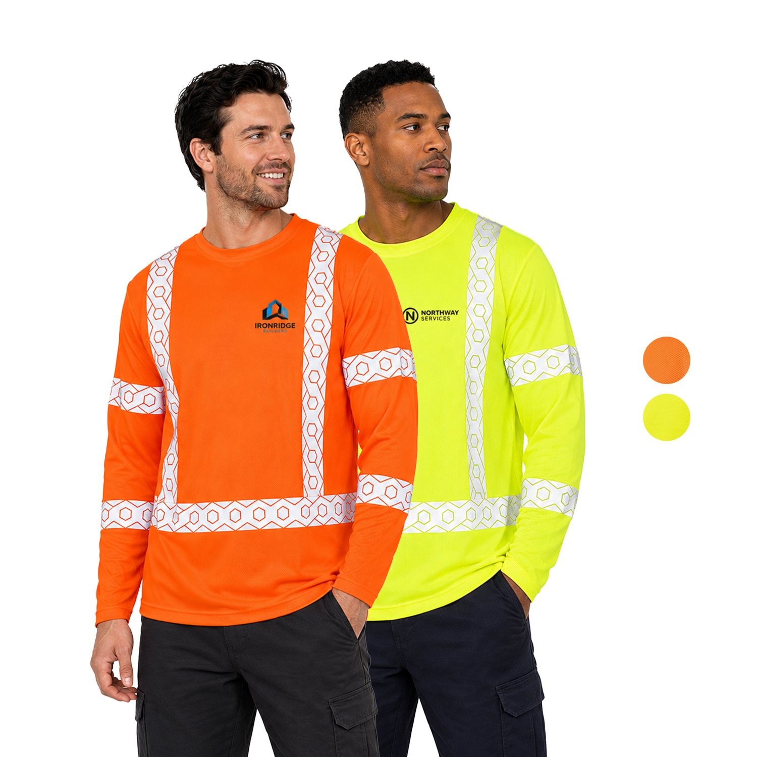 3.8 Oz. Polyester Class 3 Segmented Tape Safety T-Shirt