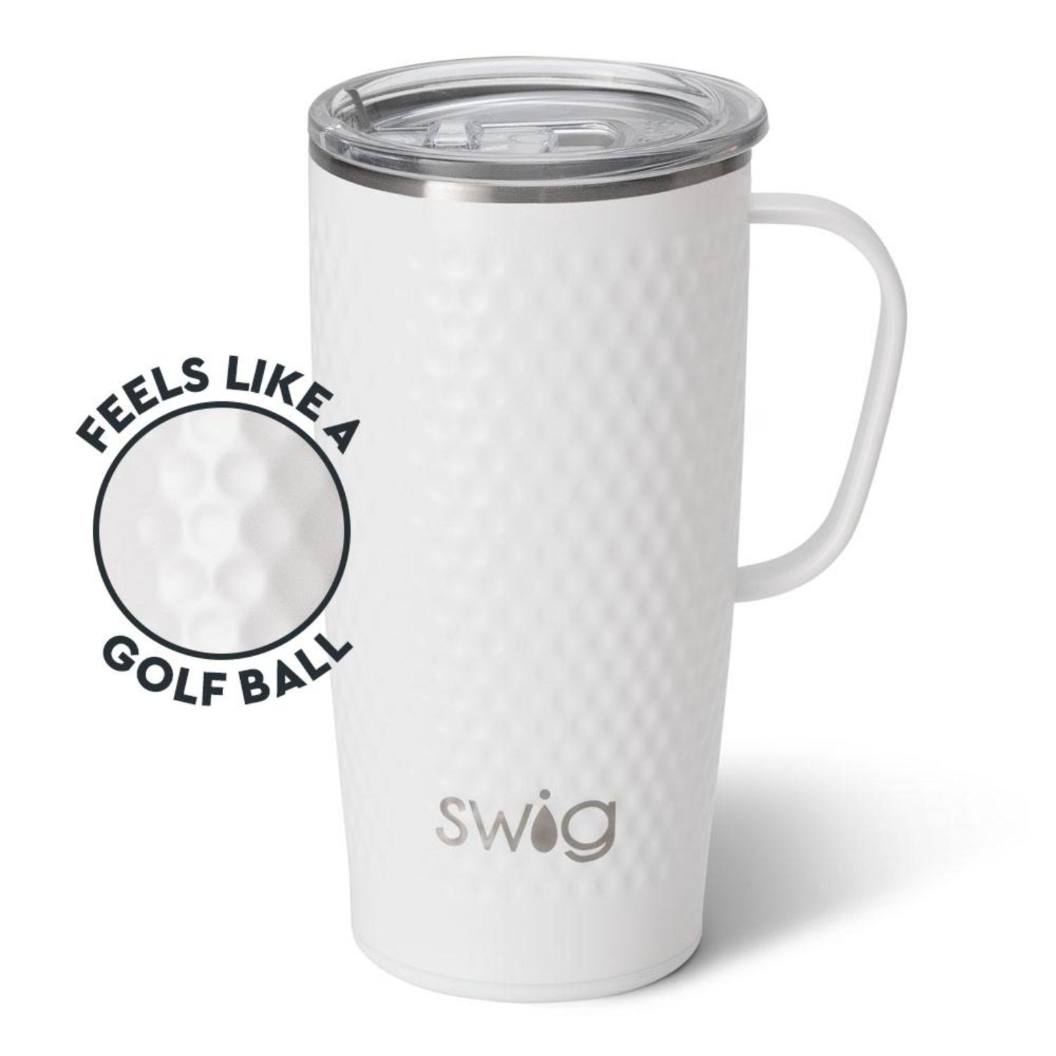 22 oz SWIG® Stainless Steel Insulated Golf Ball Travel Mug