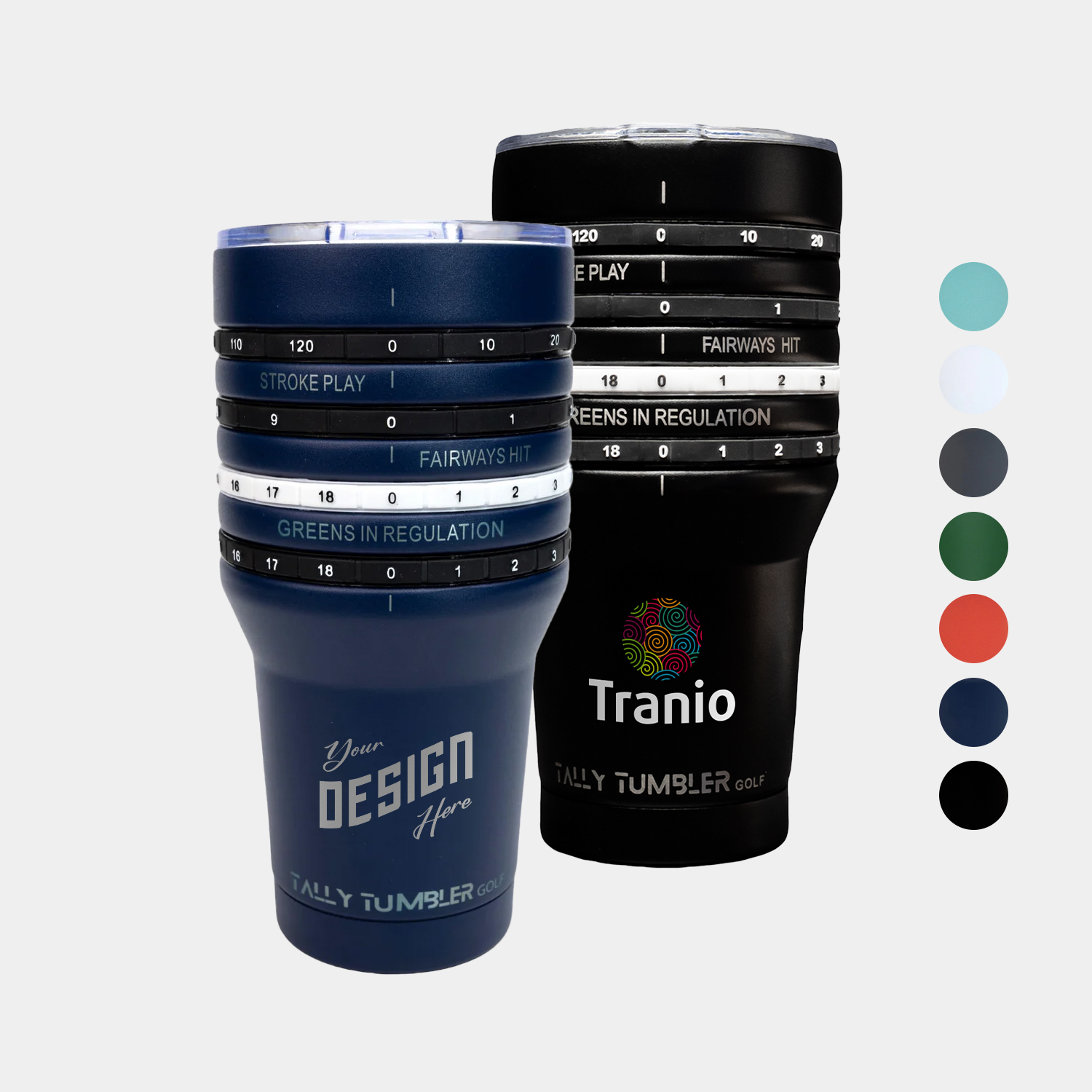 TALLY TUMBLER® 30 oz Golf Scorekeeper Tumbler