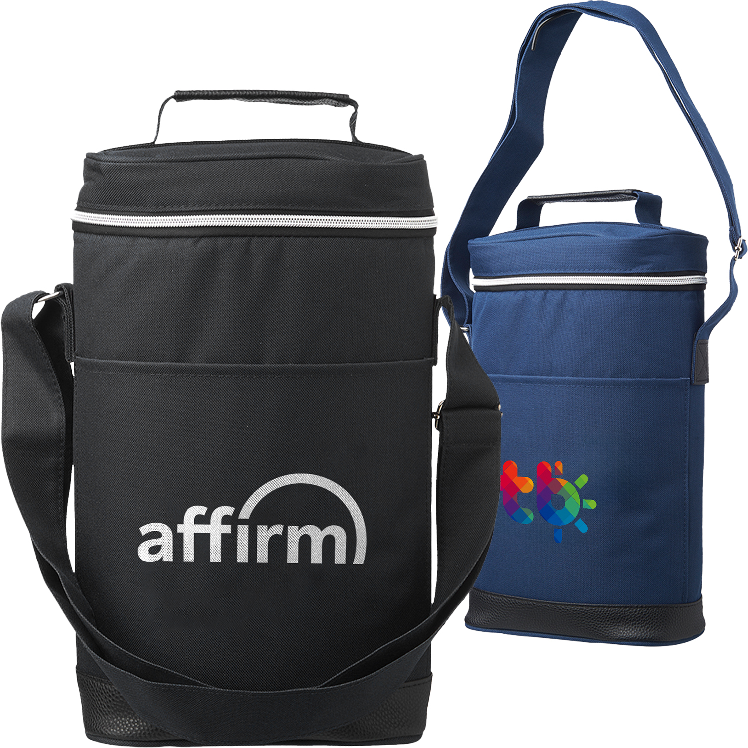 Insulated Zipper Cooler Lunch Bags