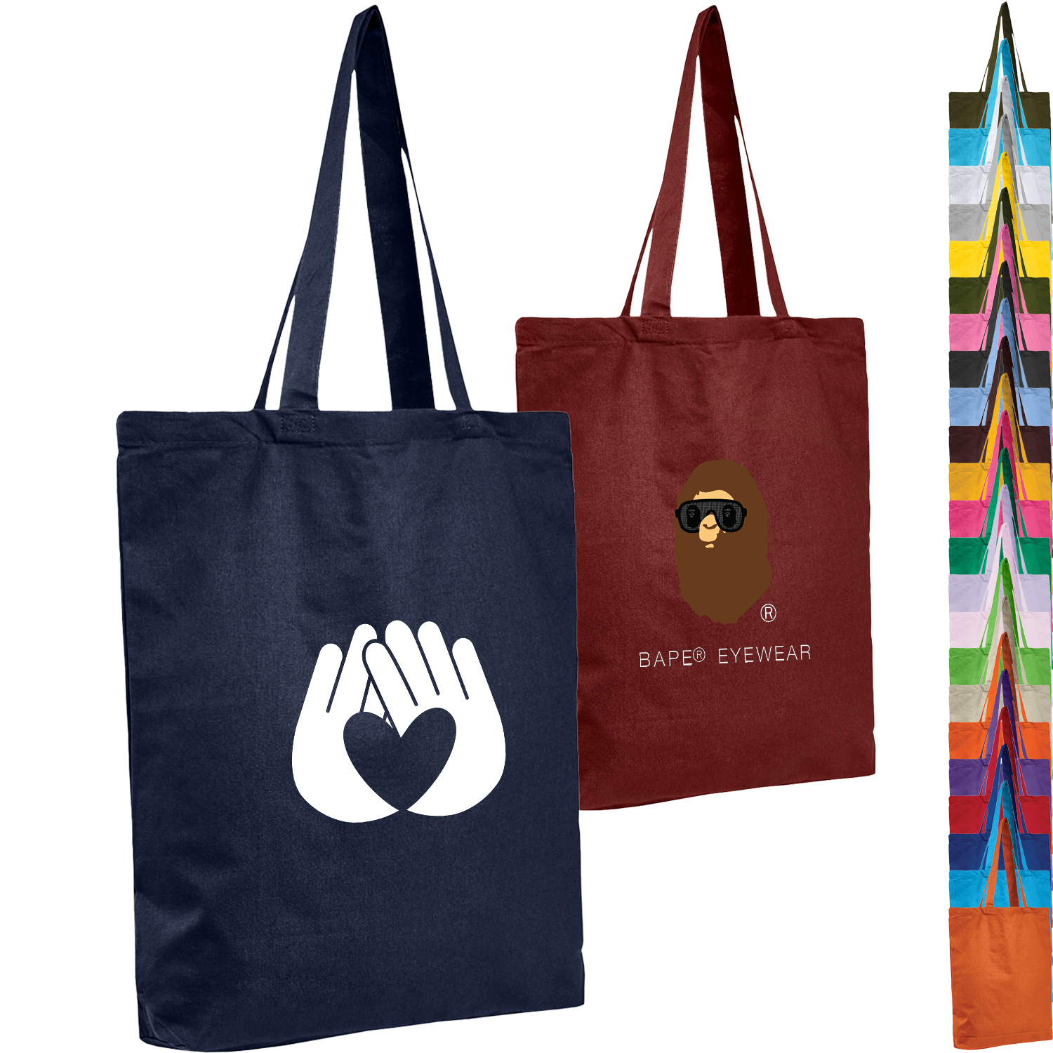 6 oz Cotton Canvas Tote Bag W/ Gusset (15” X 16” X 3”)