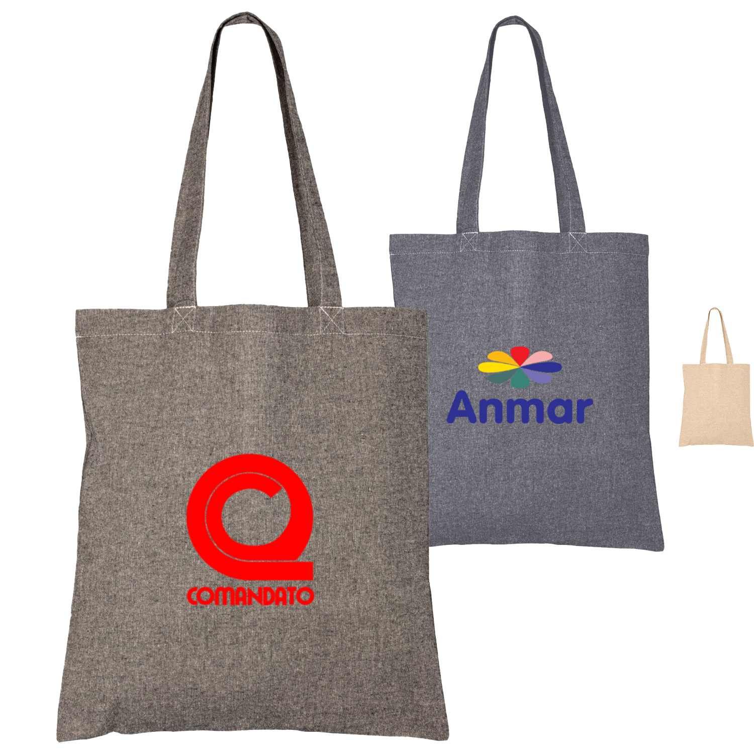 Recycled Cotton Canvas Convention Tote Bag