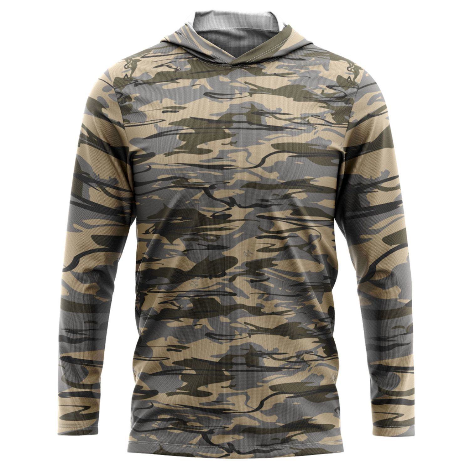 Antler® Men's 4.4 oz. Polyester Interlock Hooded T-Shirt
