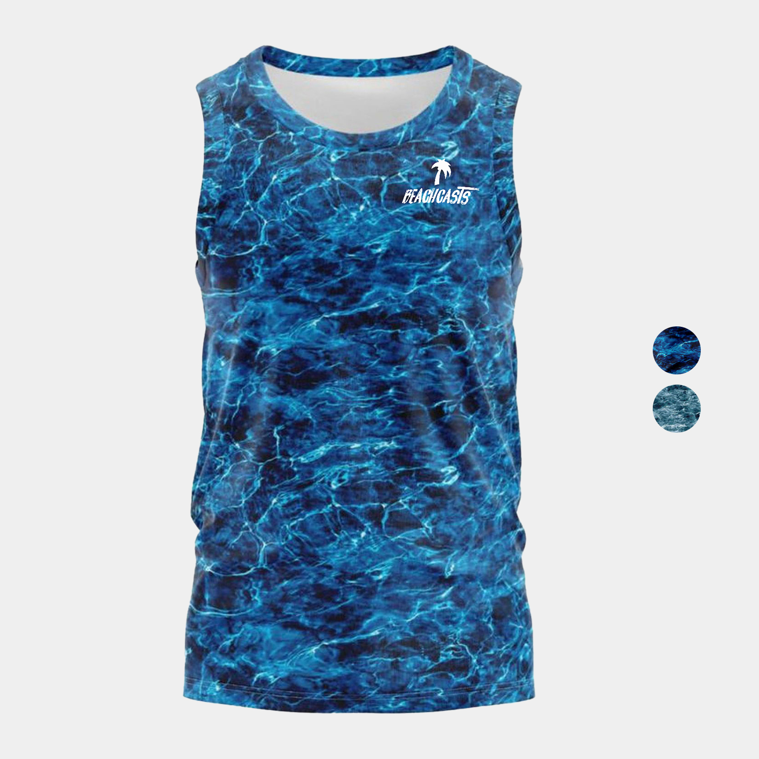 Mossy Oak® Men's 4.4 oz. Polyester Interlock Tank, UPF 50+