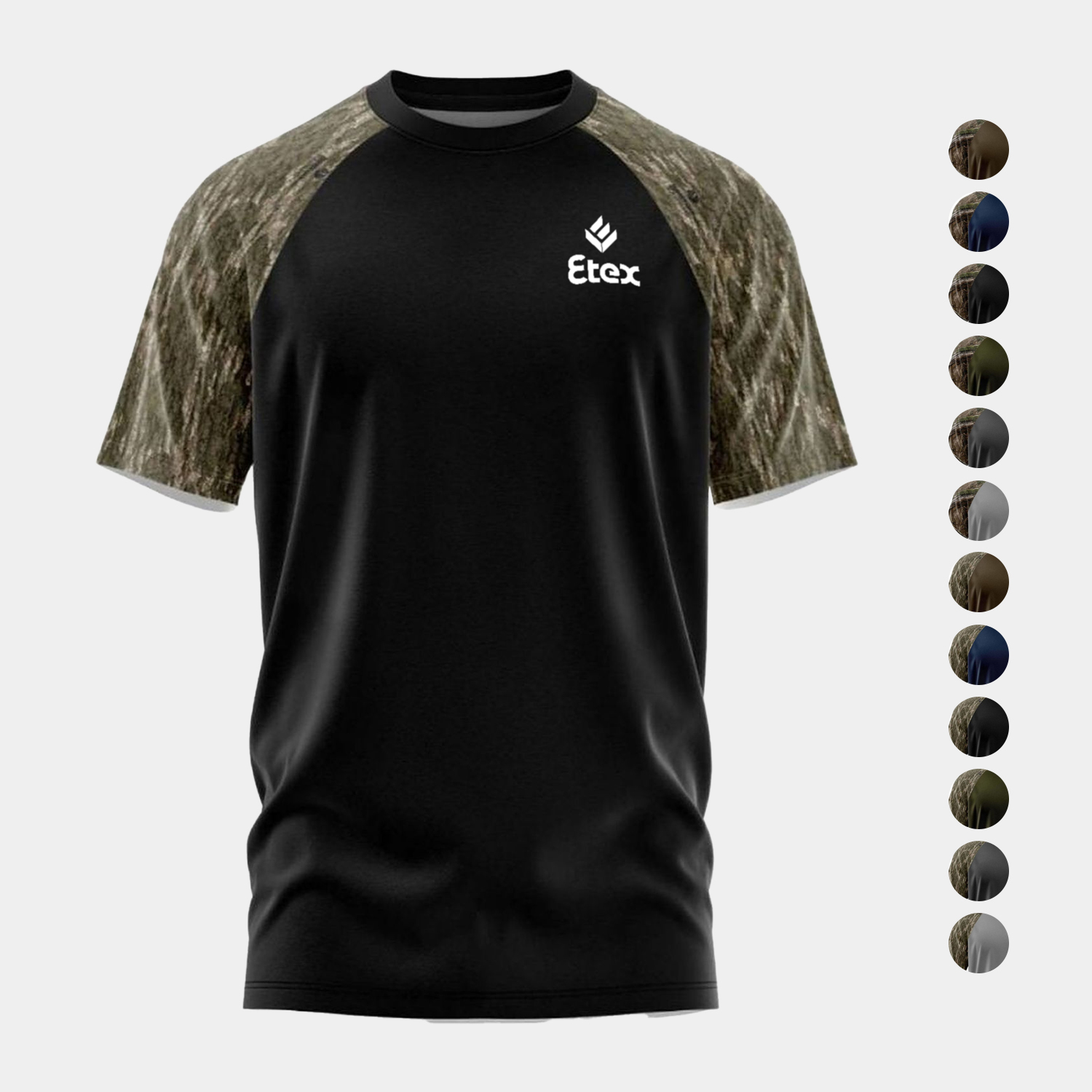 Mossy Oak® Men's Raglan 4.4 oz. Polyester Interlock T-Shirt