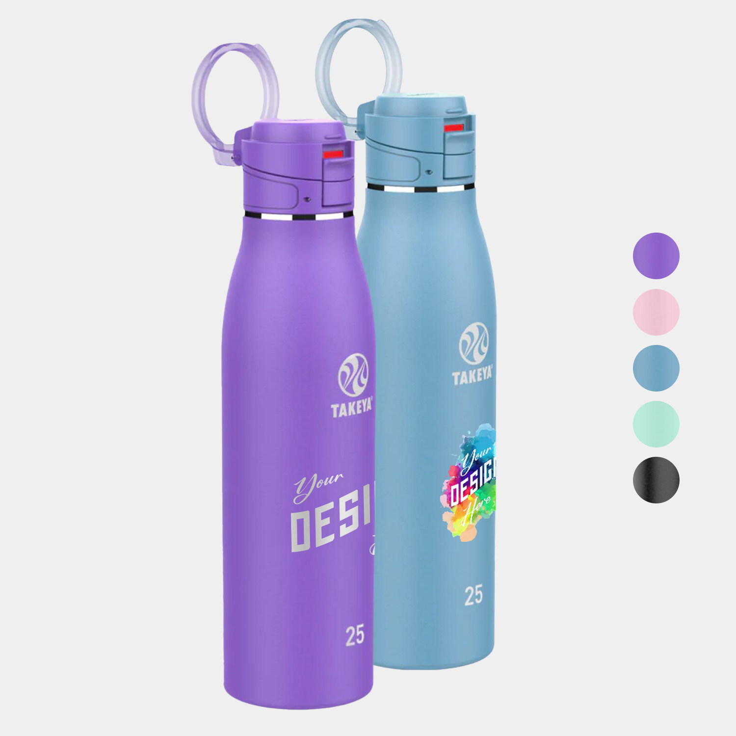 25 oz Takeya® Stainless Steel Insulated Traveler Coffee Bottle