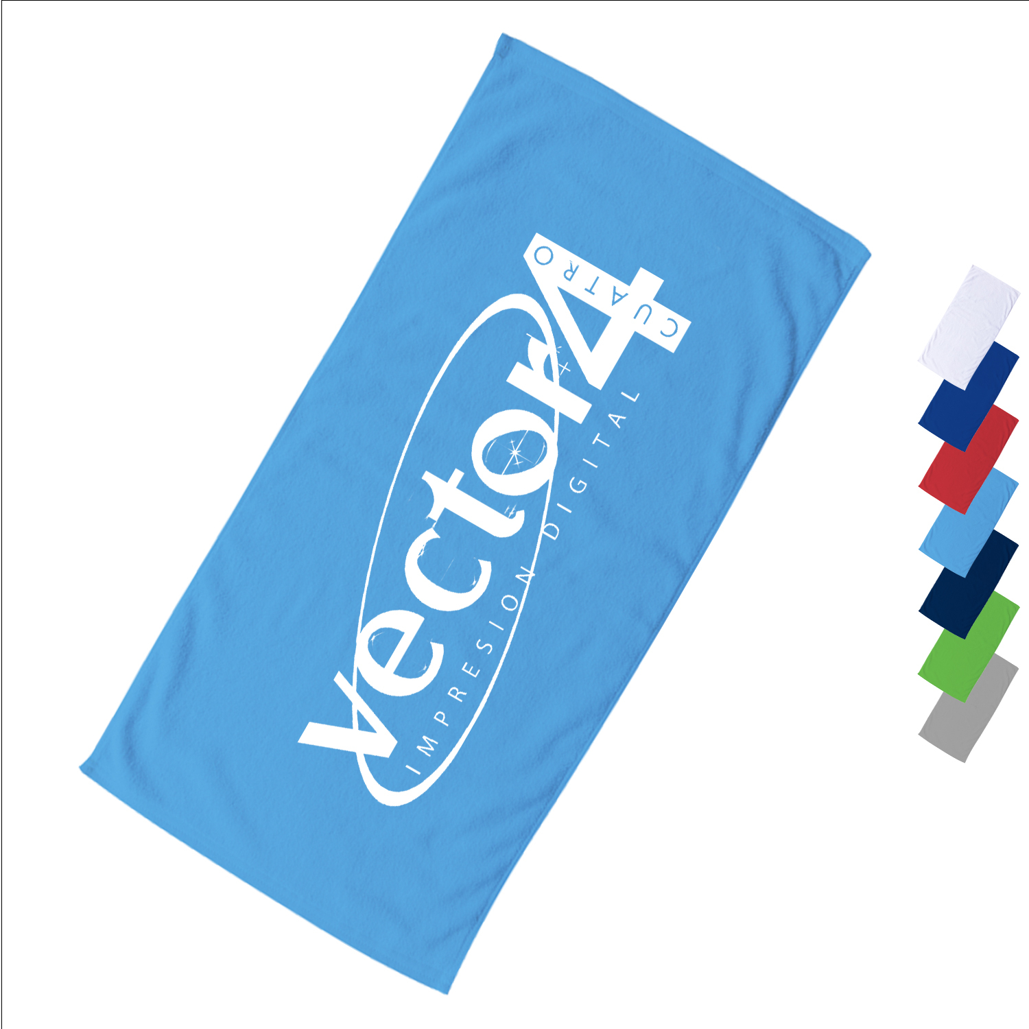 35" x 70" Luxury Terry Velour Beach Towel