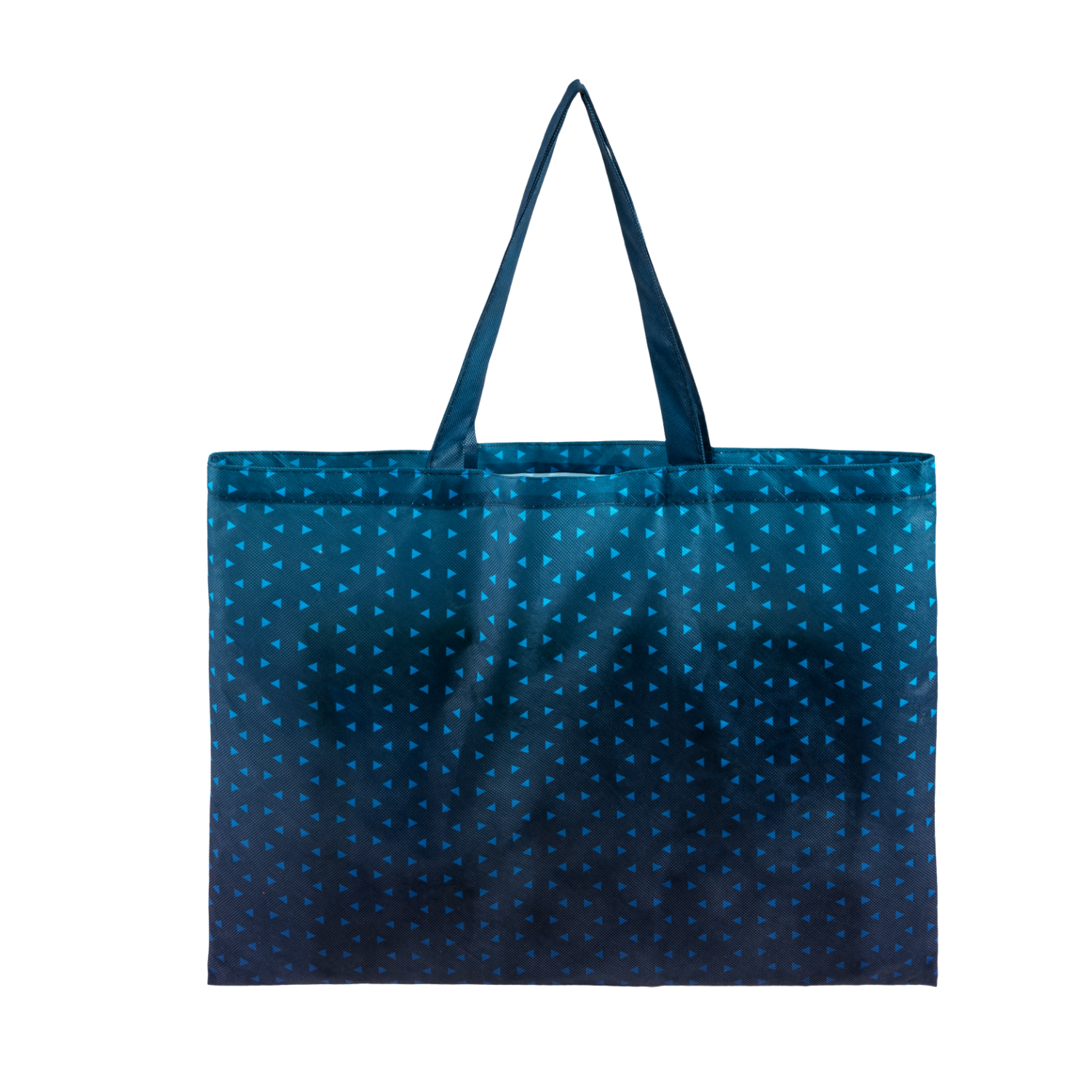 Sublimated PET Non-Woven Flat Convention Tote Bag (18" x 14")